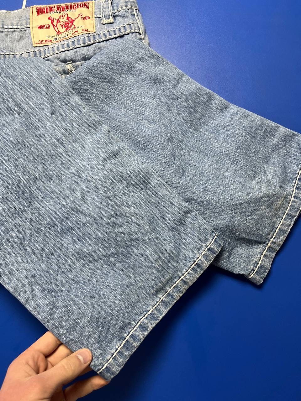 True Religion True Religion Joey Super T Denim Jeans Blue Men’s Size 40 Size US 40 / EU 56 - 19 Thumbnail