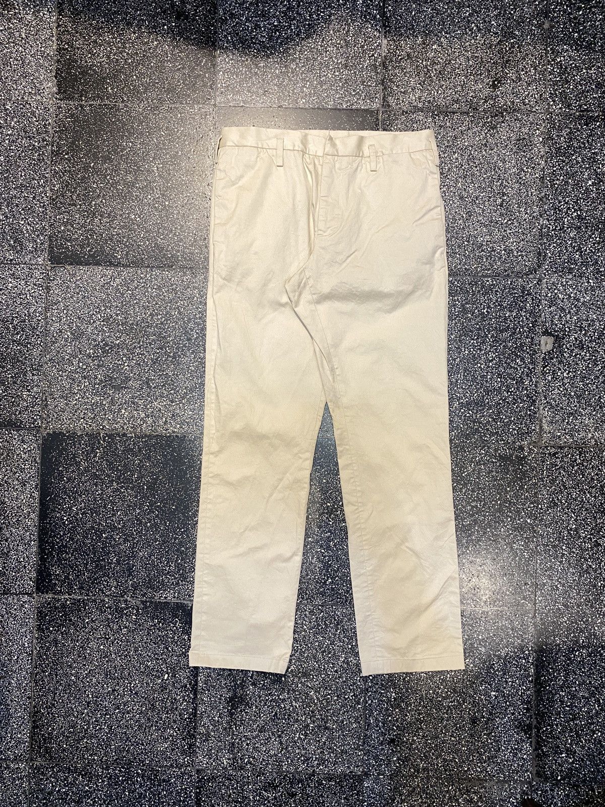 Jil Sander Jil Sander Classic Luxury Beige Cotton Italy 28/30 Size US 30 / EU 46 - 1 Thumbnail