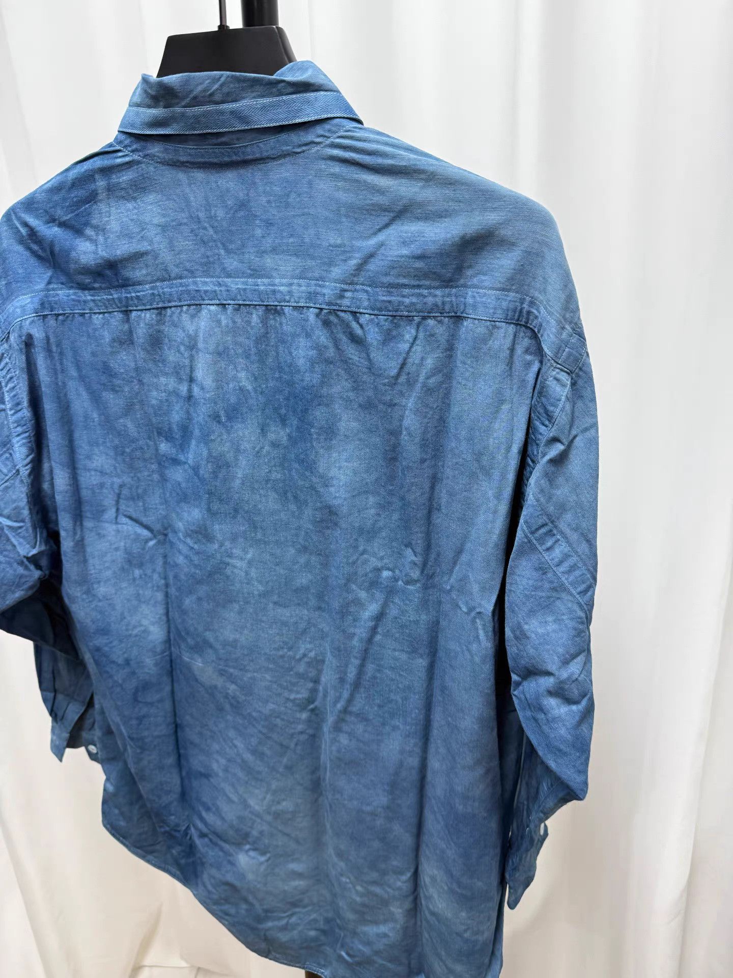 Yohji Yamamoto Yohji Yamamoto Pour Homme Vintage Tie-Dye Loose Shirt K20 Size US L / EU 52-54 / 3 - 6 Thumbnail