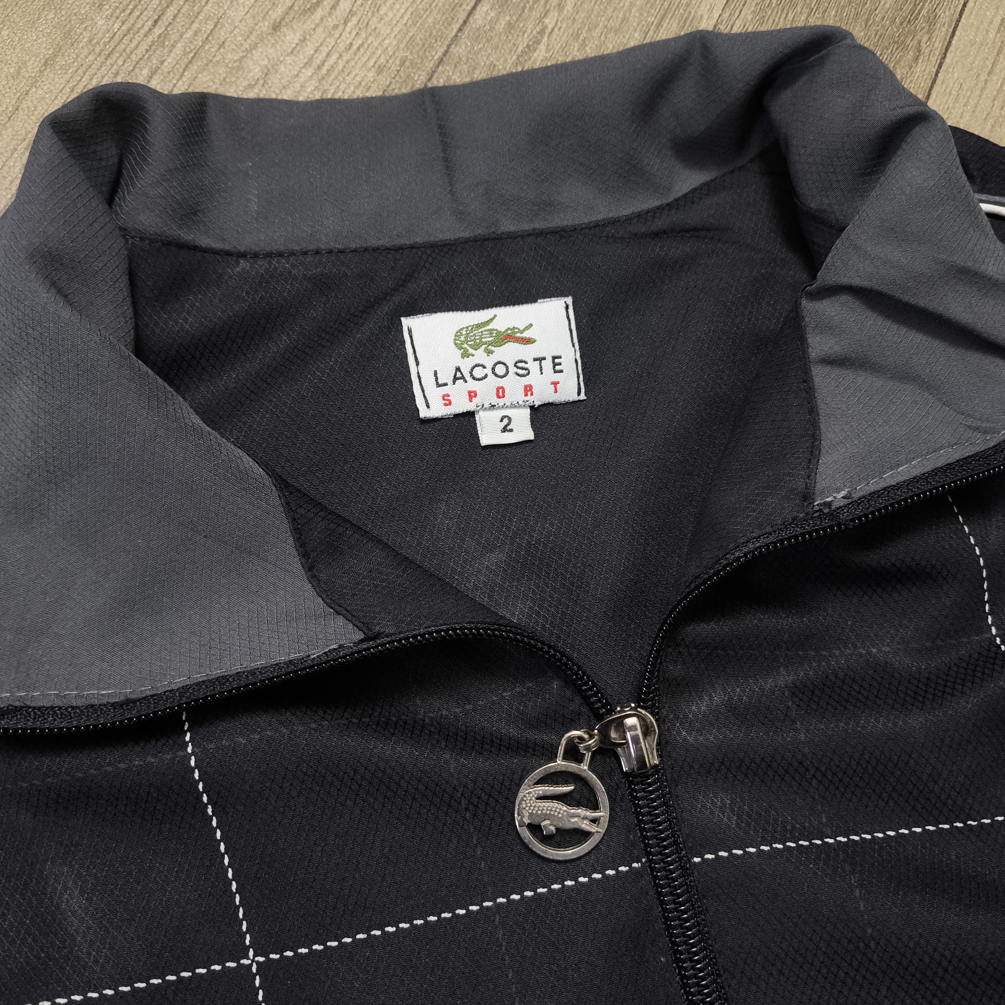 Lacoste Vintage Lacoste Pin Stripe Track Jacket Size US M / EU 48-50 / 2 - 12 Thumbnail