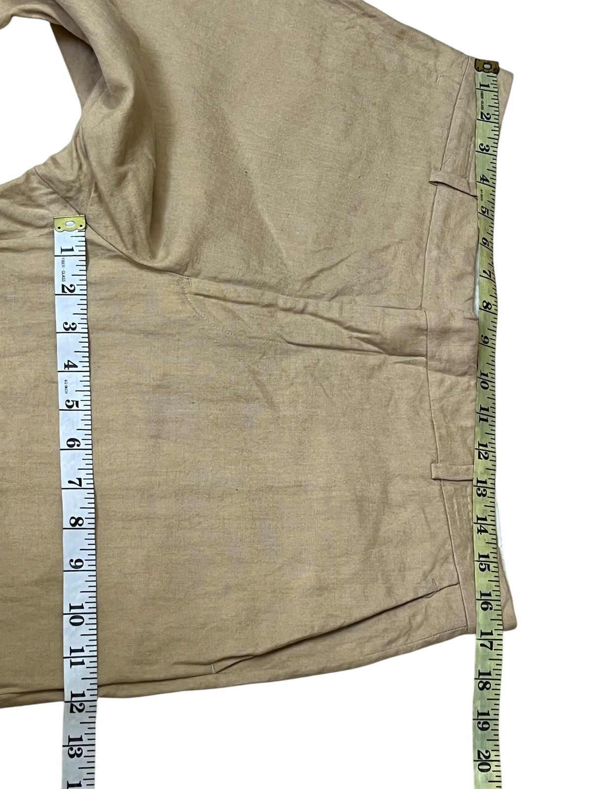 Michael Kors CASUAL🔥MICHAEL KORS BAGGY LINEN CASUAL PANTS Size US 33 - 13 Thumbnail