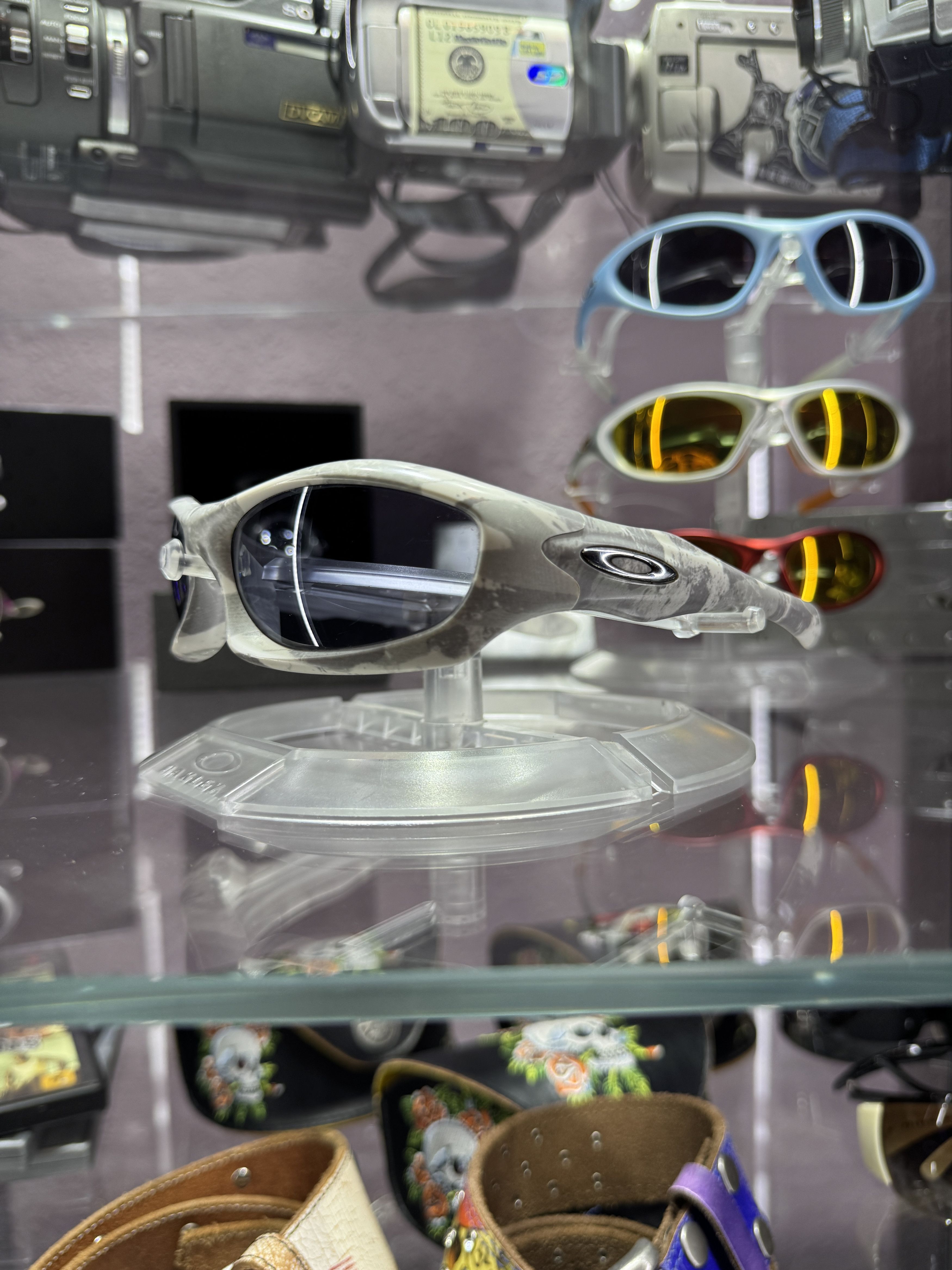 Oakley Oakley Monster Dog White Camo Sunglasses Size ONE SIZE - 3 Thumbnail