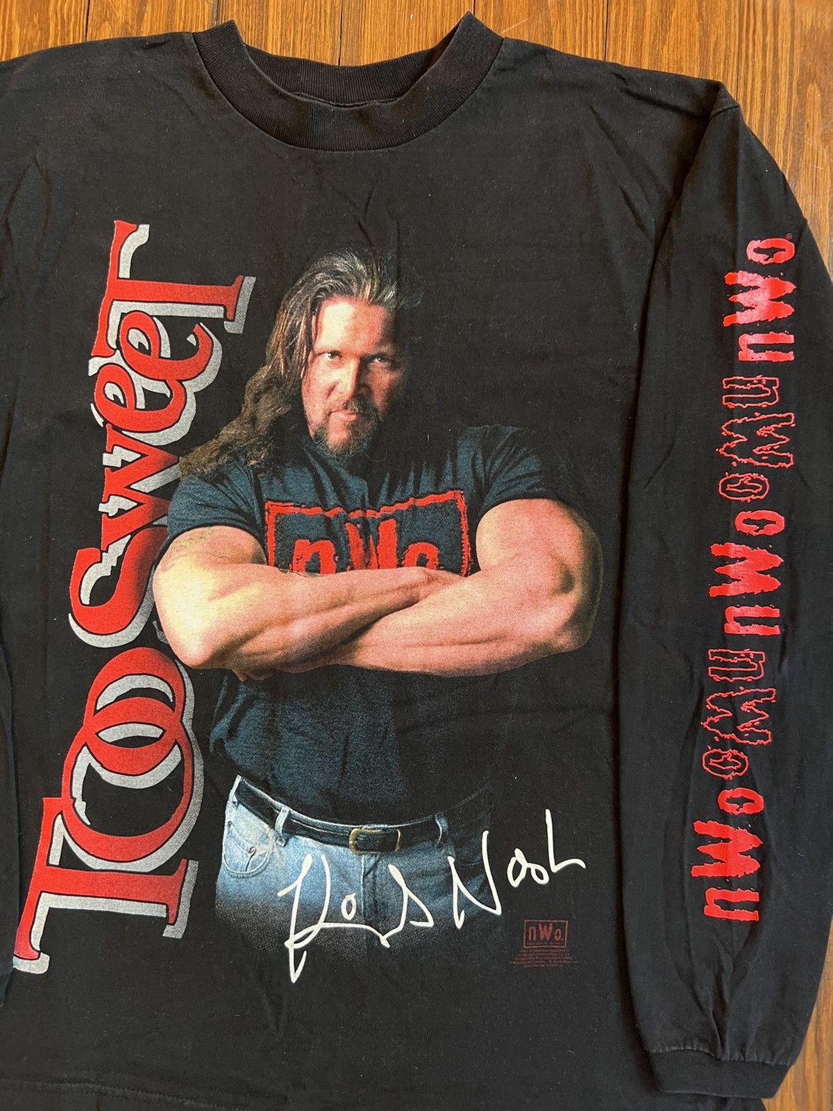 Vintage 90s online NWO wolf t shirt