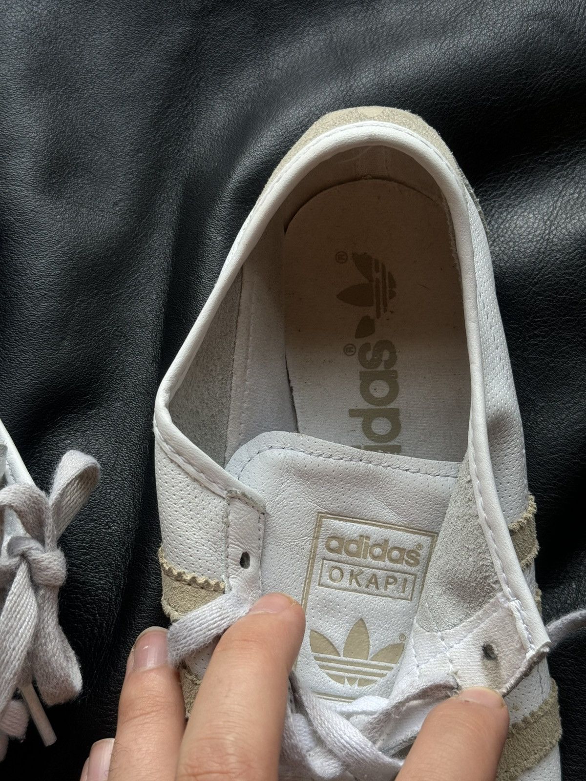 Adidas 2006 Rare Adidas Okapi white Vintage low racing sneaker Size US 8.5 / IT 38.5 - 7 Thumbnail