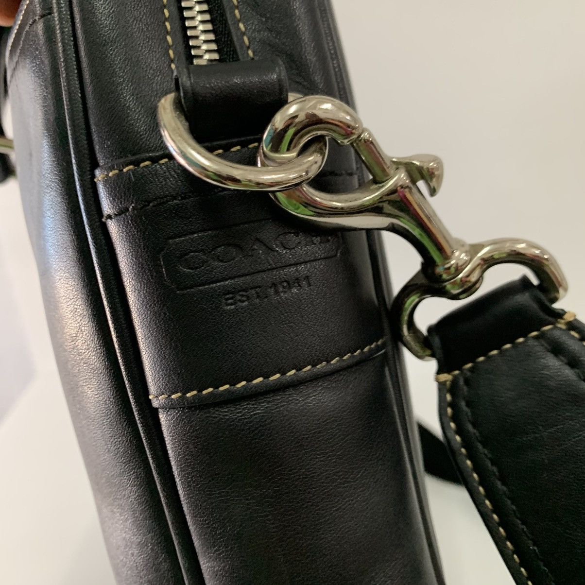 Coach Coach Leather Document Laptop Bag Size ONE SIZE - 7 Thumbnail