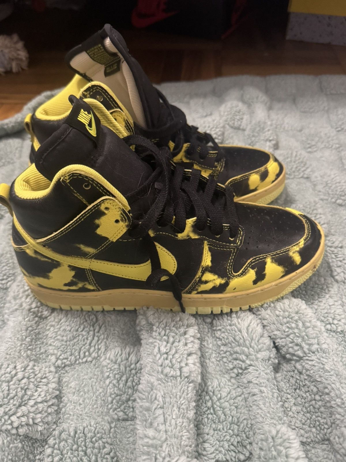 Nike “Tye dye” Nike sb high 🛑STEAL🛑 Size US 9 / EU 42 - 1 Thumbnail