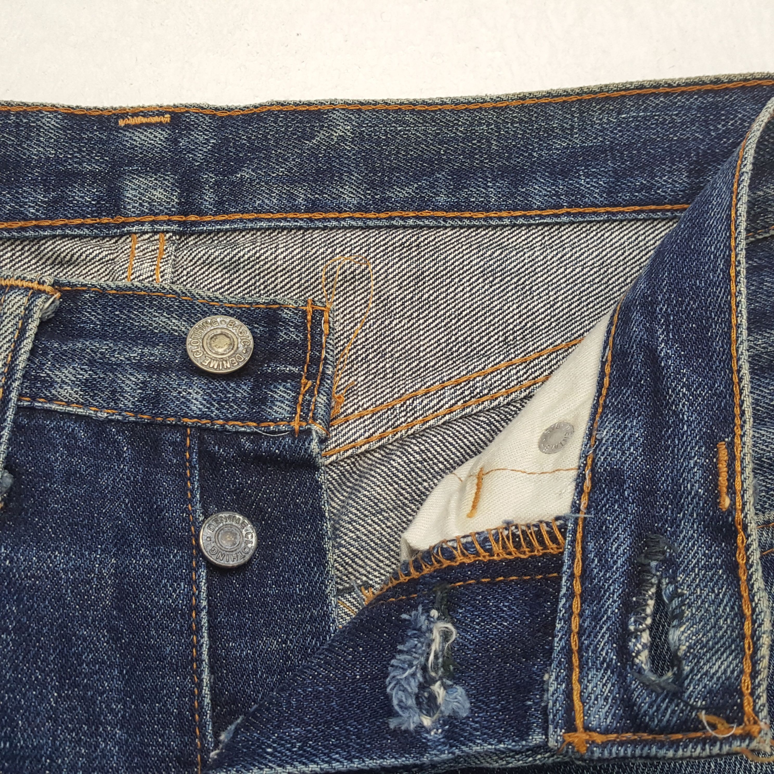 Vintage Denim Jeans Streetwear Style RR16 Size US 29 - 13 Thumbnail