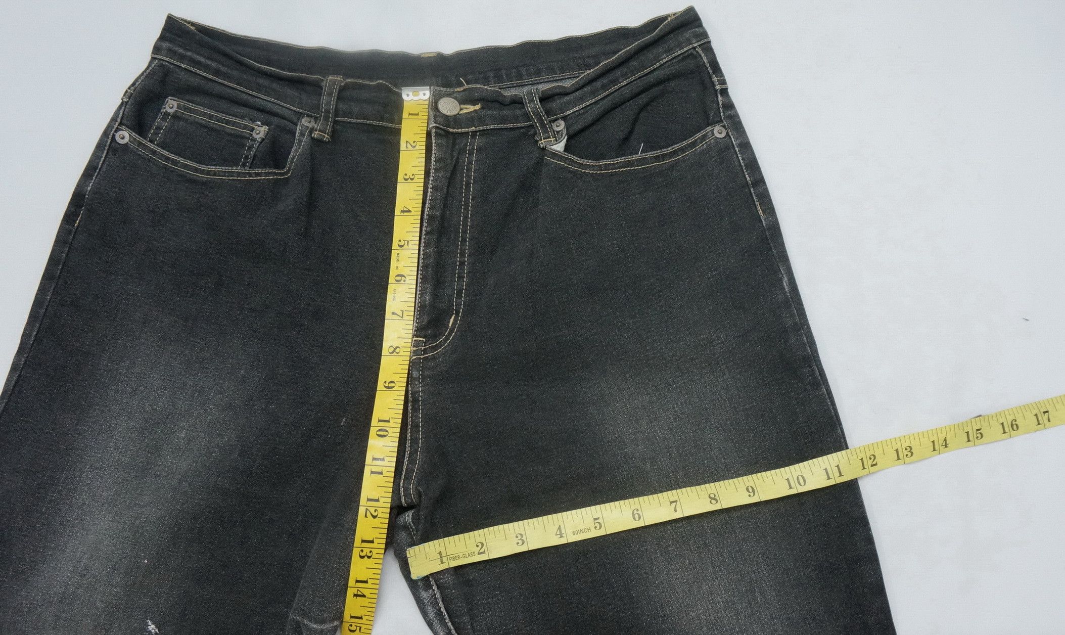 Japanese Brand Japan 🔴 ORANGE JUICE Flare Patchwork Hagi Style Denim Size US 33 - 11 Thumbnail