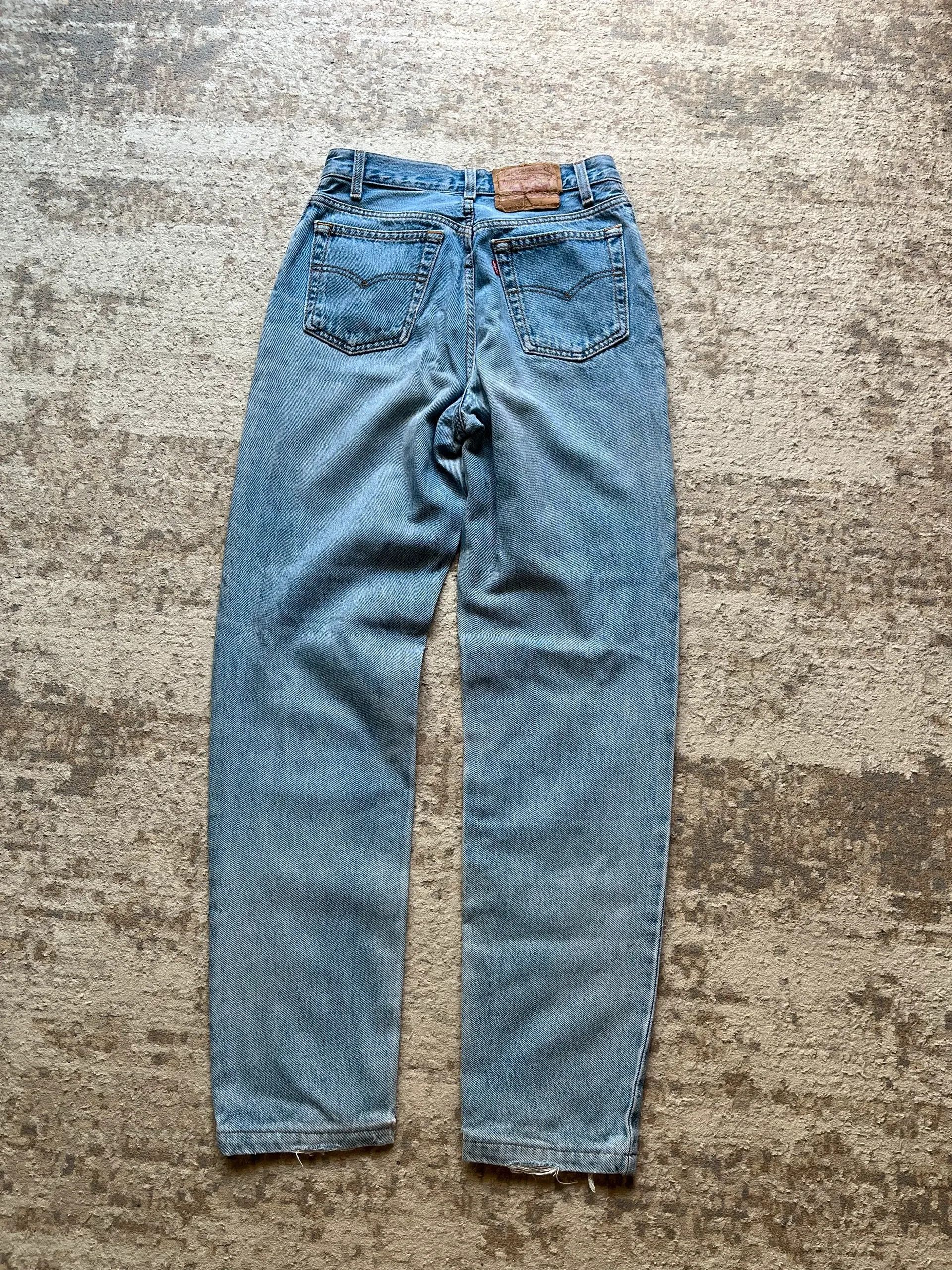 Levi's Levi’s Made in USA Denim Jeans Hight Waist Vintage 1990’s Size 28" / US 6 / IT 42 - 2 Thumbnail
