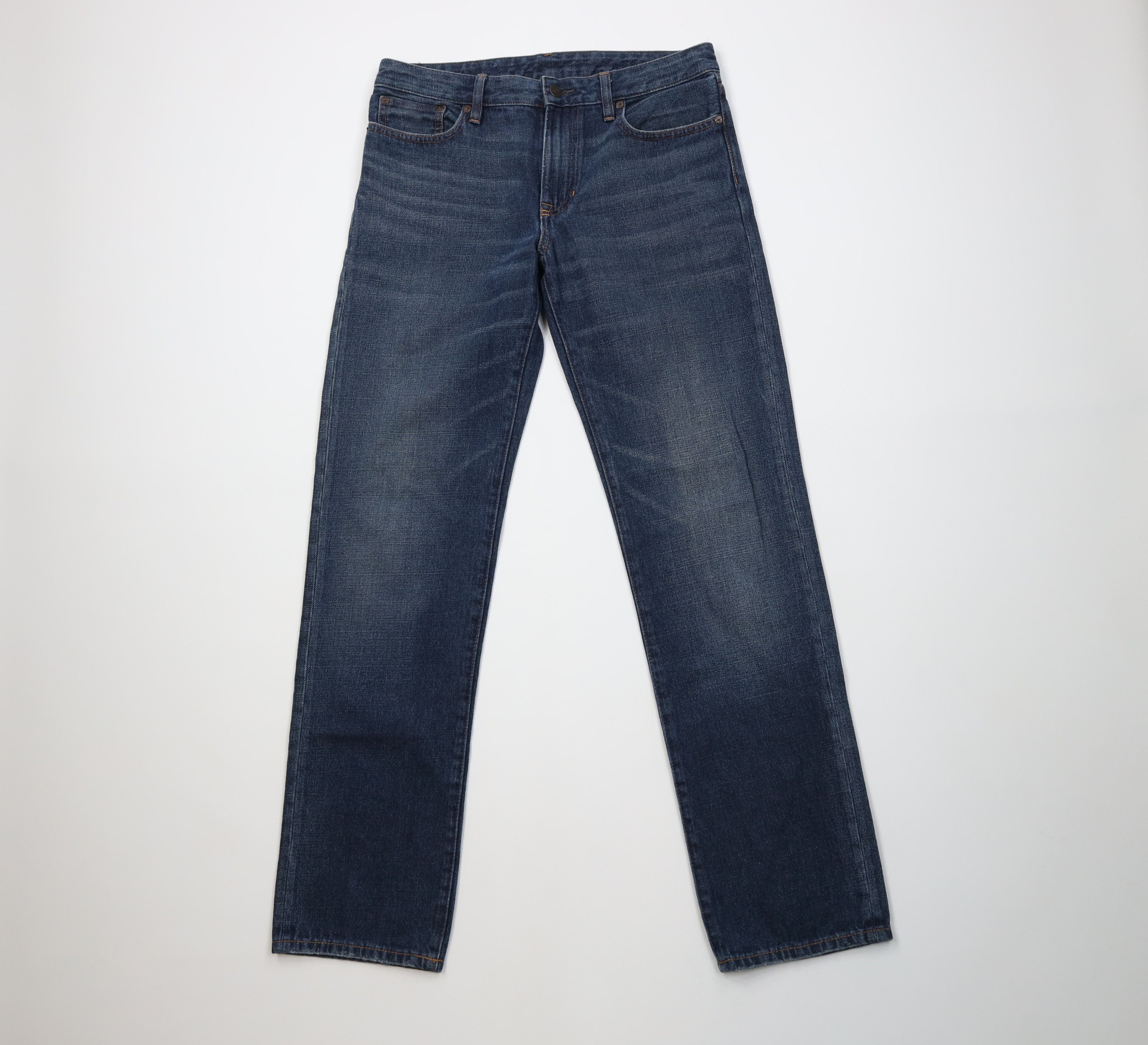Ralph Lauren Vintage Ralph Lauren Slim Fit Straight Leg Denim Jeans Blue Size US 32 / EU 48 - 1 Thumbnail