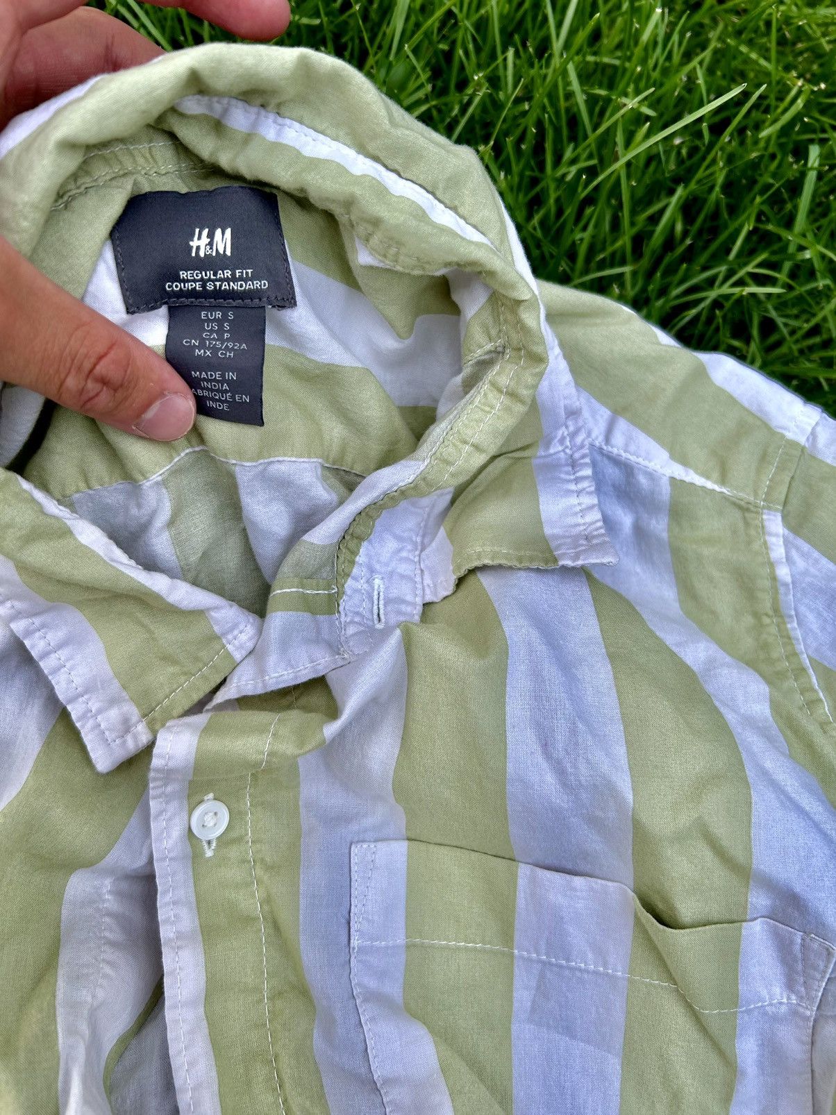 H&M h&m striped button up Size US S / EU 44-46 / 1 - 2 Thumbnail