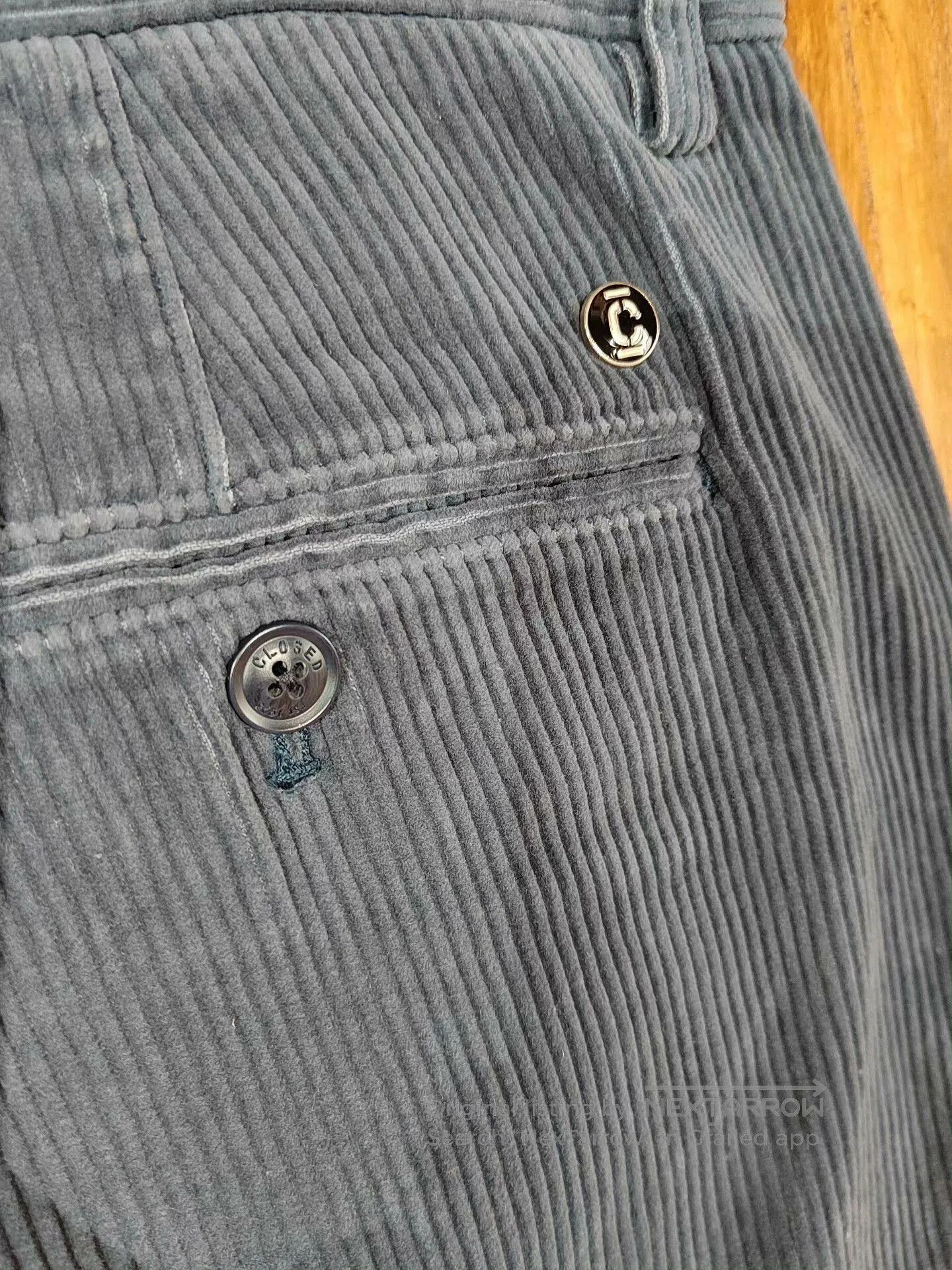 CLOSED CLOSED Men's Corduroy Trousers. Size US 38 / EU 54 - 7 Thumbnail