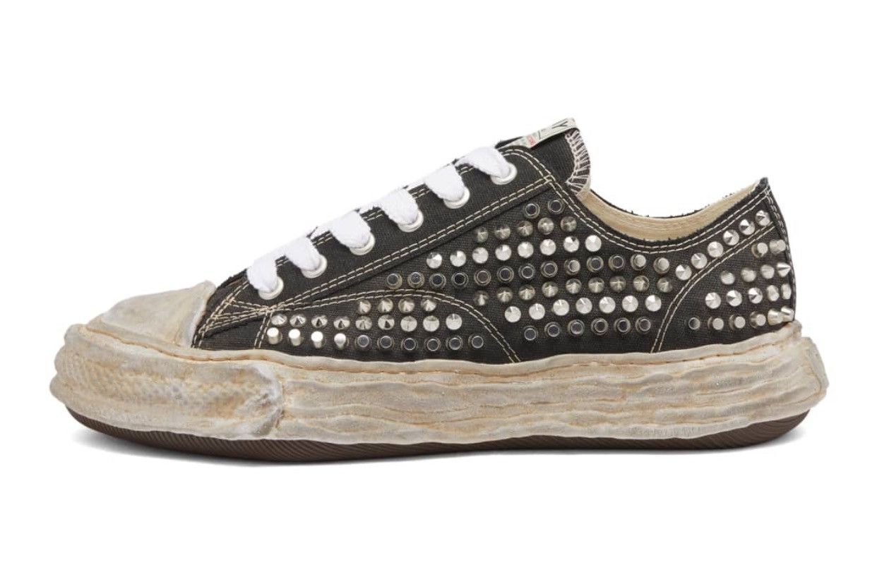 Maison MIHARA YASUHIRO Maison Miharayasuhiro Peterson original low studded sneakers Size US 9 / EU 42 - 1 Thumbnail