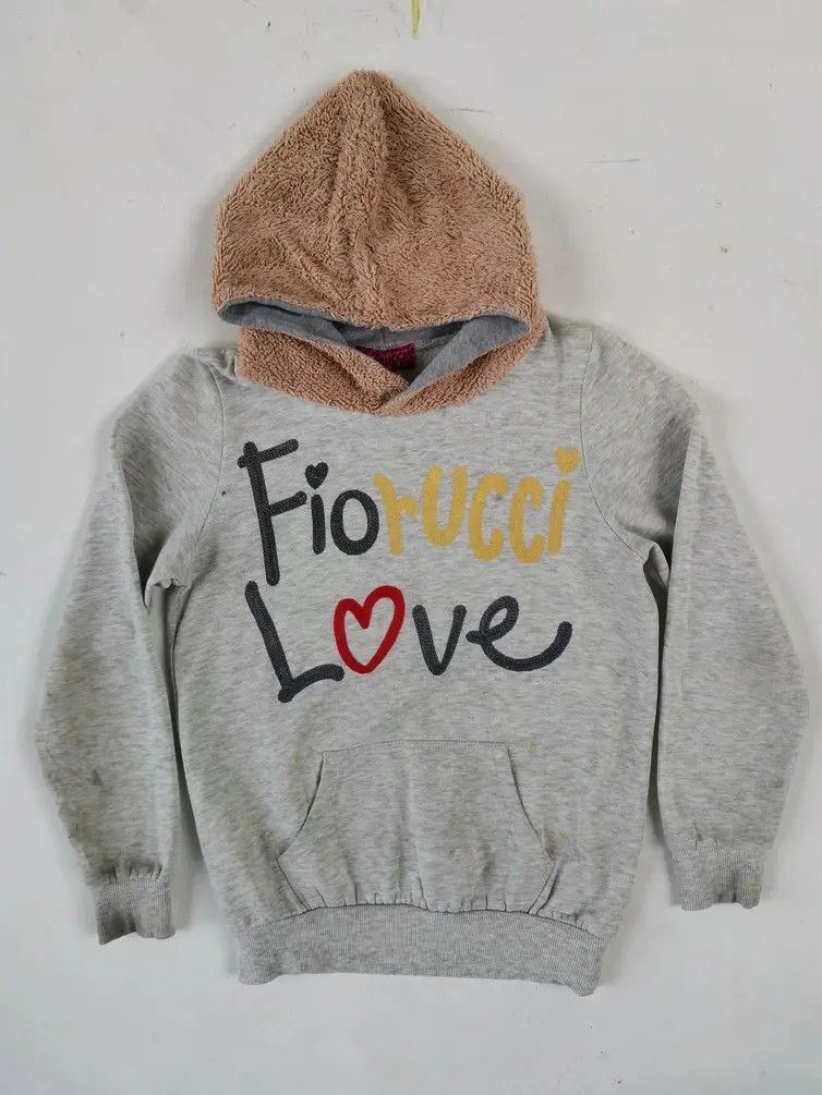 Fiorucci Rare!!! Fiorucci Love Hoodie Sweatshirt Size US S / EU 44-46 / 1 - 6 Thumbnail