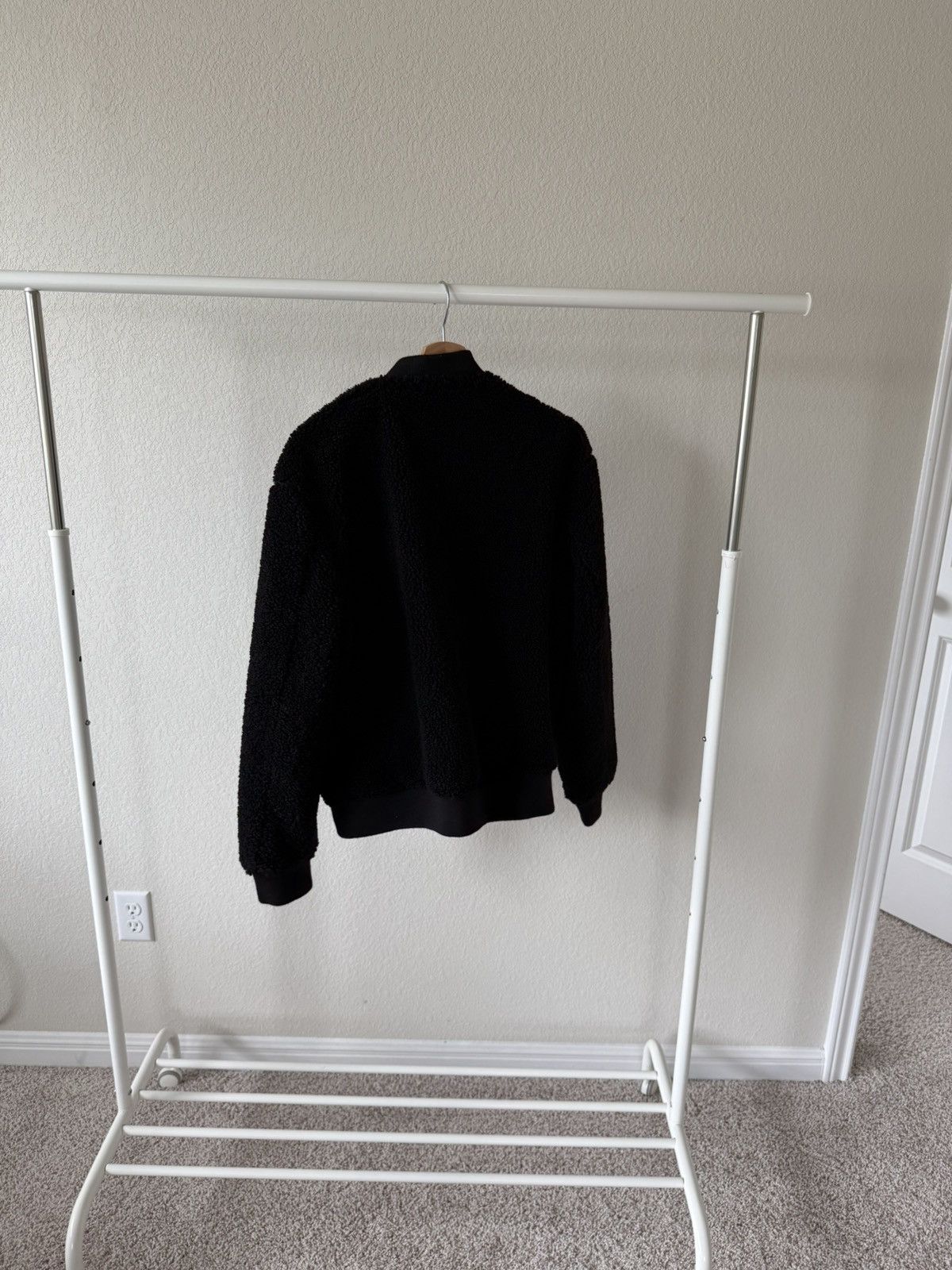 Zara Fleece Button-Up Bomber Jacket Size US M / EU 48-50 / 2 - 6 Thumbnail