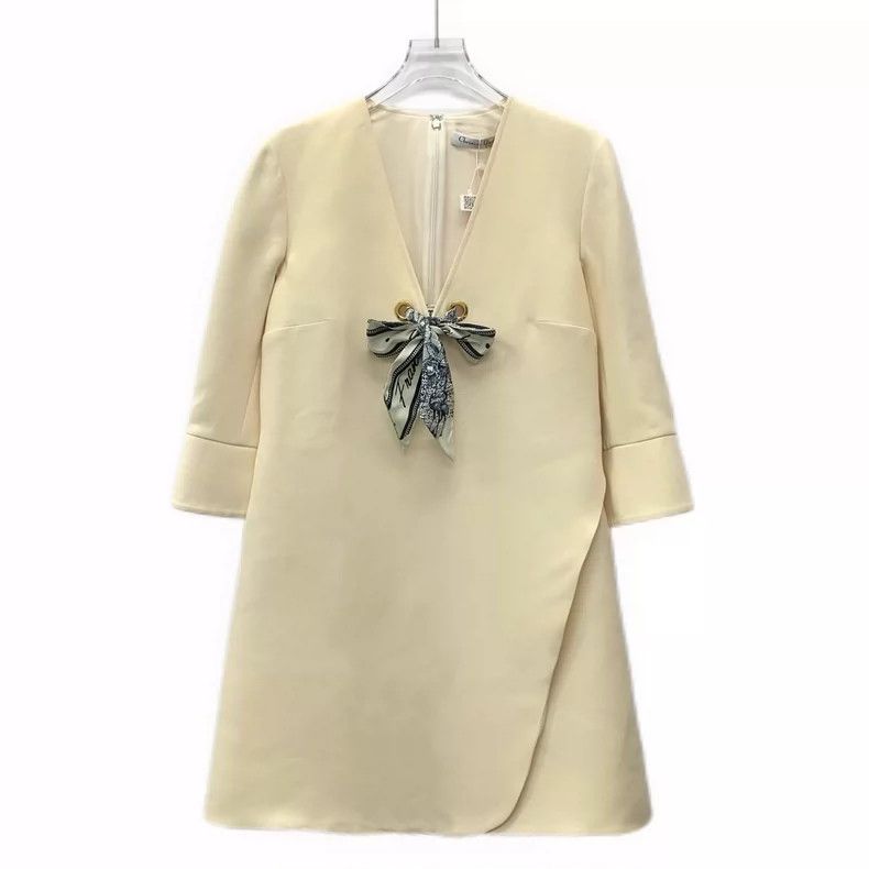 Dior Dior Beige dress 2504-Nextarrow | Grailed