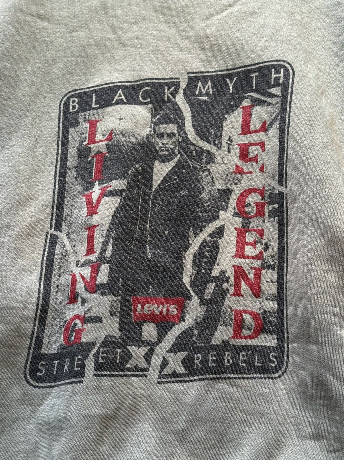 Levi's × Levi's Vintage Clothing × Vintage Rare 80s vintage Levi’s Marlon Brando distressed sweatshirt Size US M / EU 48-50 / 2 - 3 Thumbnail