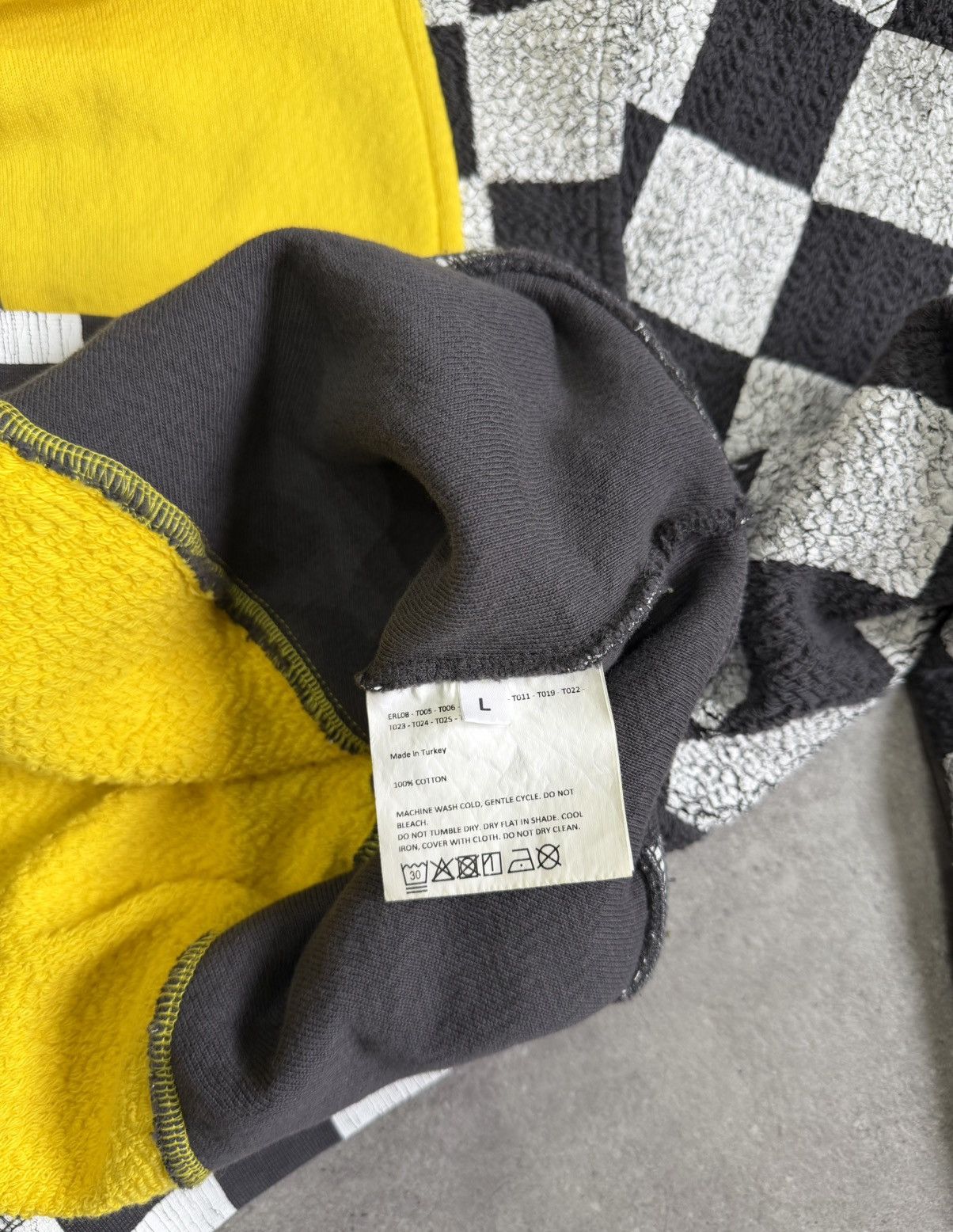 ERL Yellow Race ERL Sweatshirt Size US L / EU 52-54 / 3 - 10 Thumbnail
