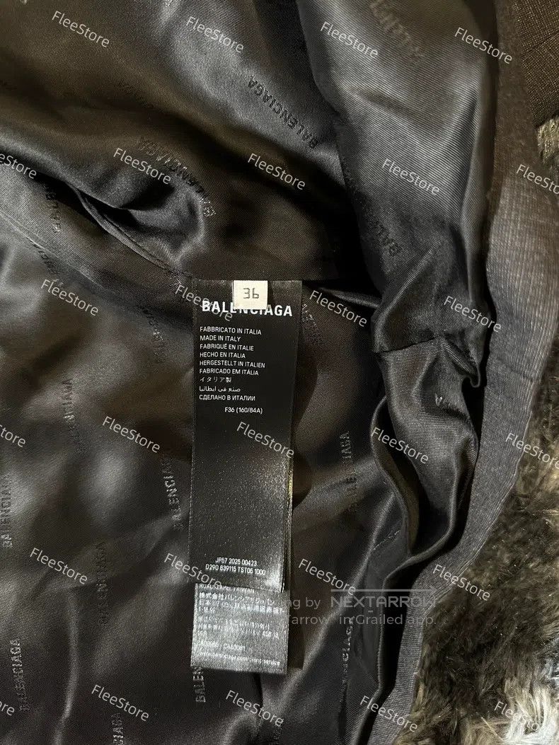 Balenciaga Balenciaga Shoulder Pad Zip Blazer Size XS / US 0-2 / IT 36-38 - 3 Thumbnail