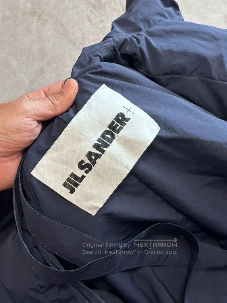 Jil Sander Jil Sander size 38 Navy Blue Zipper Puffy Down Jacket Size M / US 6-8 / IT 42-44 - 4 Thumbnail