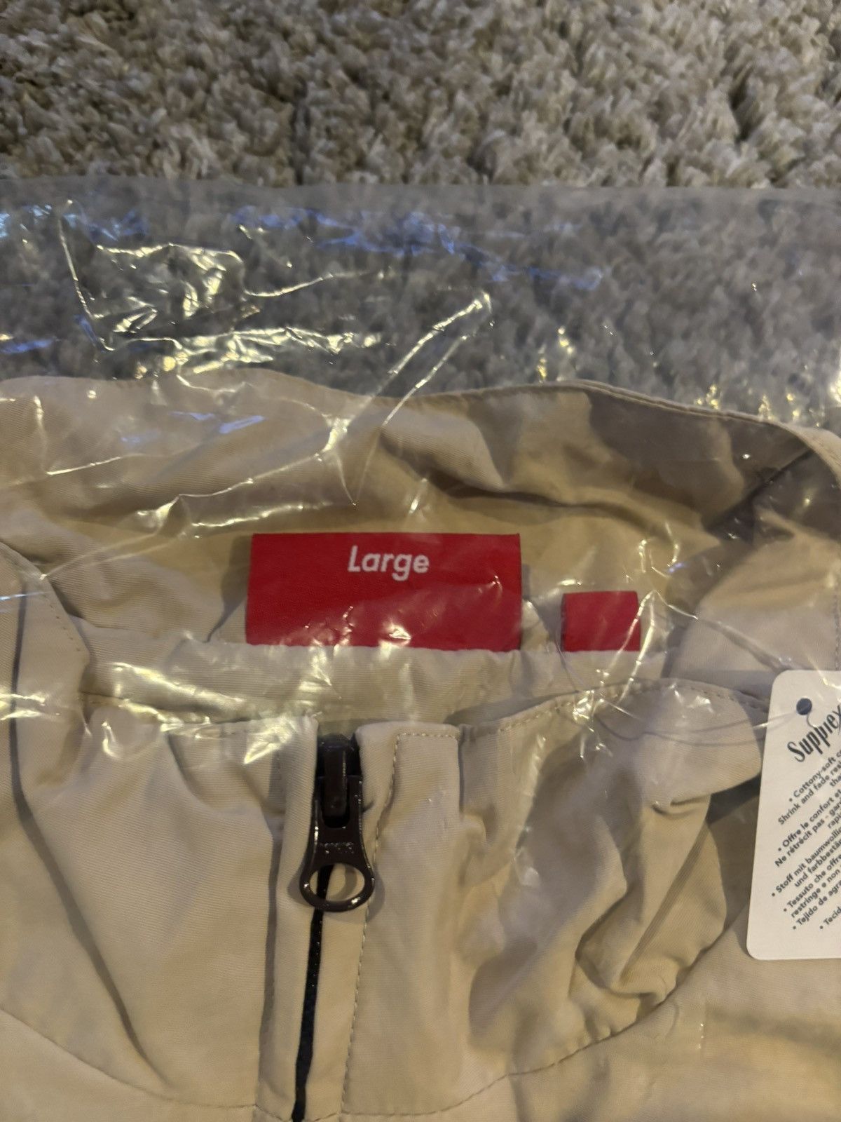 Supreme Supreme Curve Track Jacket Brown Size US L / EU 52-54 / 3 - 4 Thumbnail