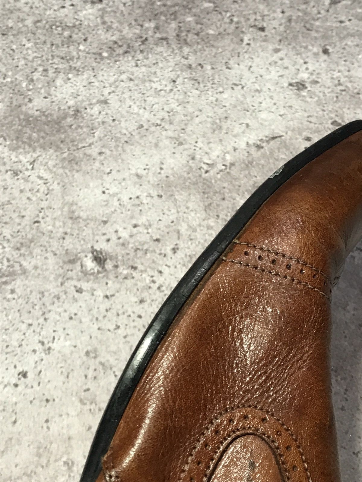 Giorgio Armani × Vintage Vintage Giorgio Armani Leather Boots – Classic Italian 9,5 Size US 9 / EU 42 - 16 Thumbnail