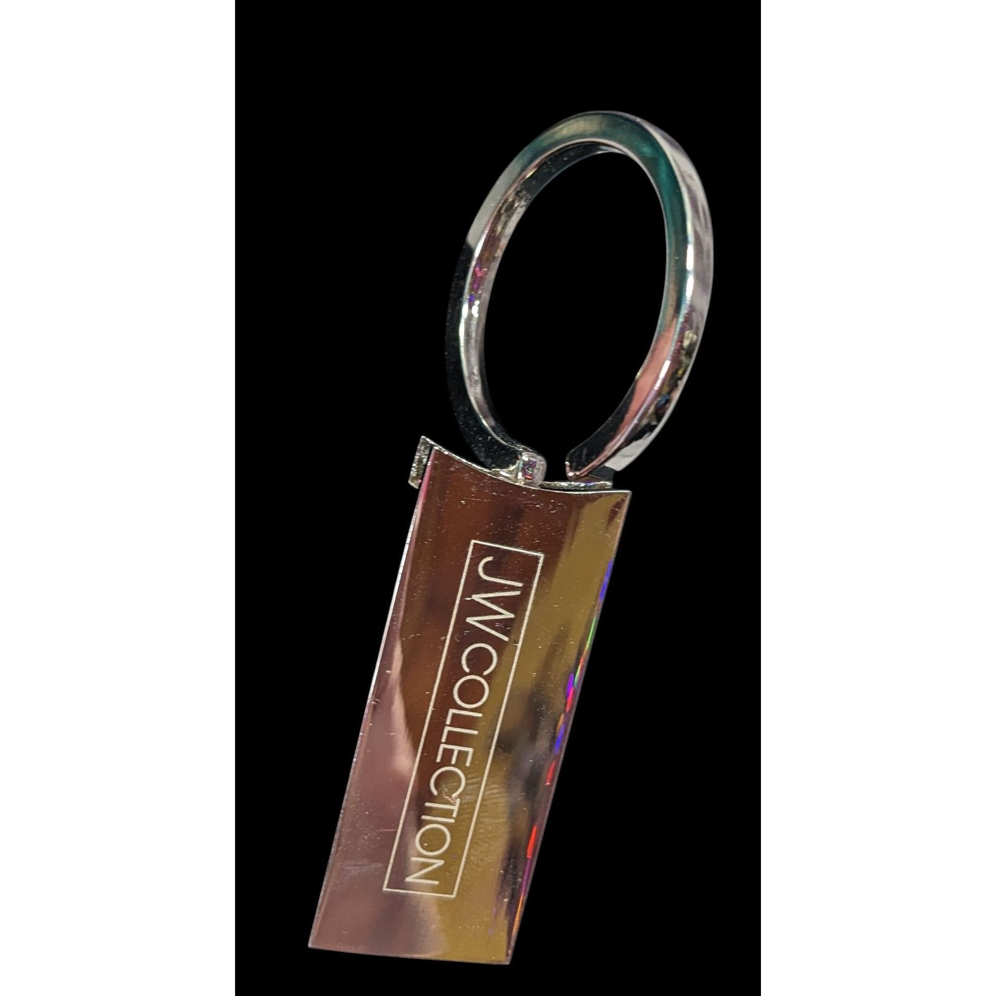 Other JW Collection Sleek Bright Silver Tone Keychain Size ONE SIZE - 3 Thumbnail