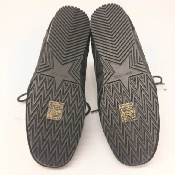 Jimmy Choo Jimmy Choo Kato Black High-Top Sneakers - EU36/US6 Size US 6 / IT 36 - 15 Thumbnail