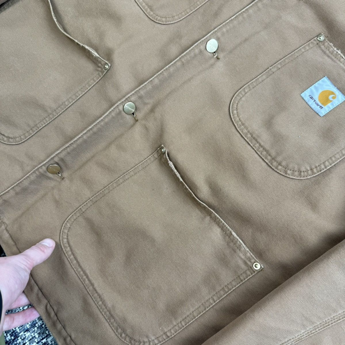 Carhartt 💥 OG CARHARTT WIP MICHIGAN CHORE COAT JACKET Size US M / EU 48-50 / 2 - 8 Thumbnail