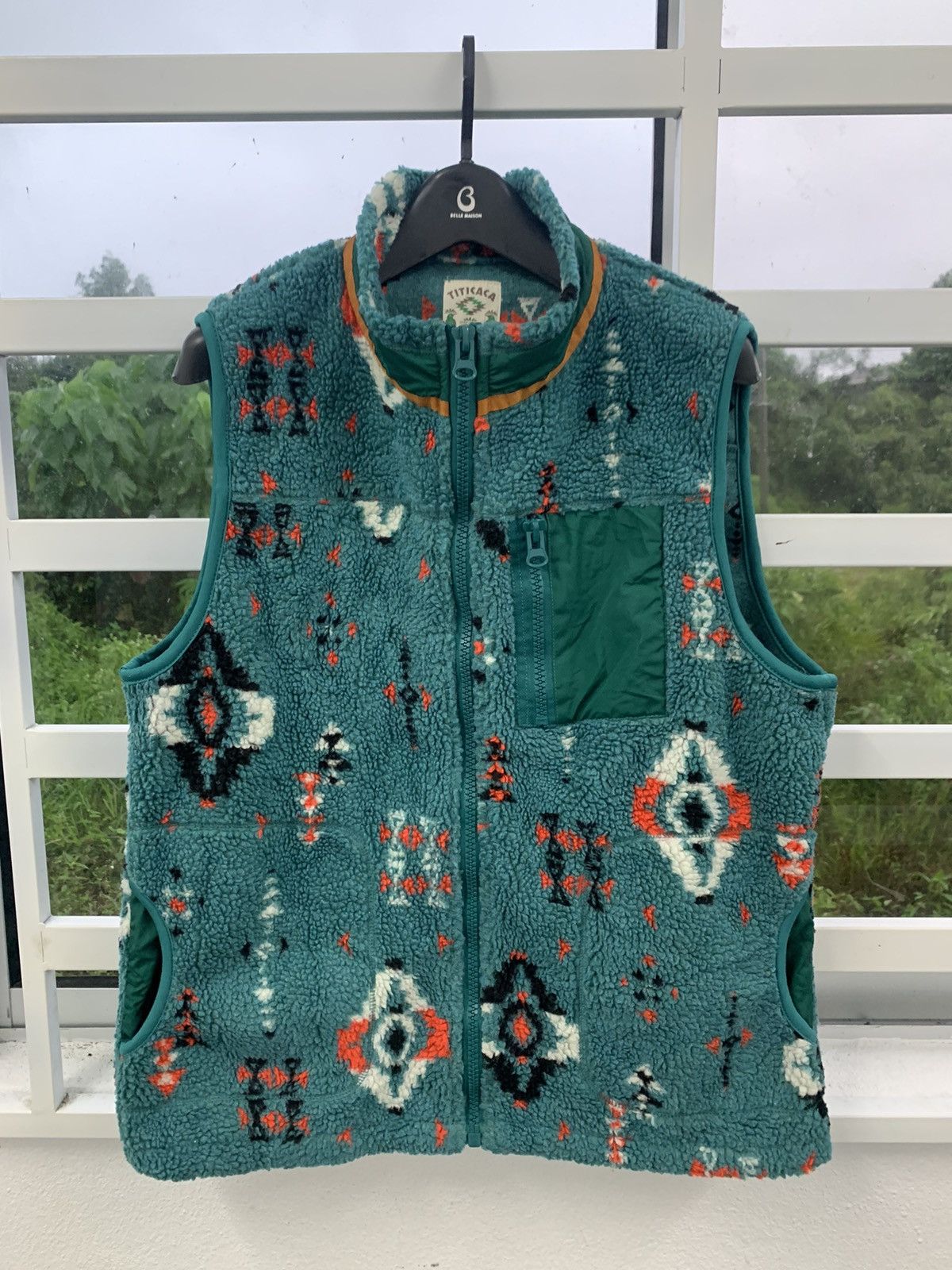 Art Comes First Nice Art Titicaca Fleece Zipper Vest Size US L / EU 52-54 / 3 - 1 Thumbnail