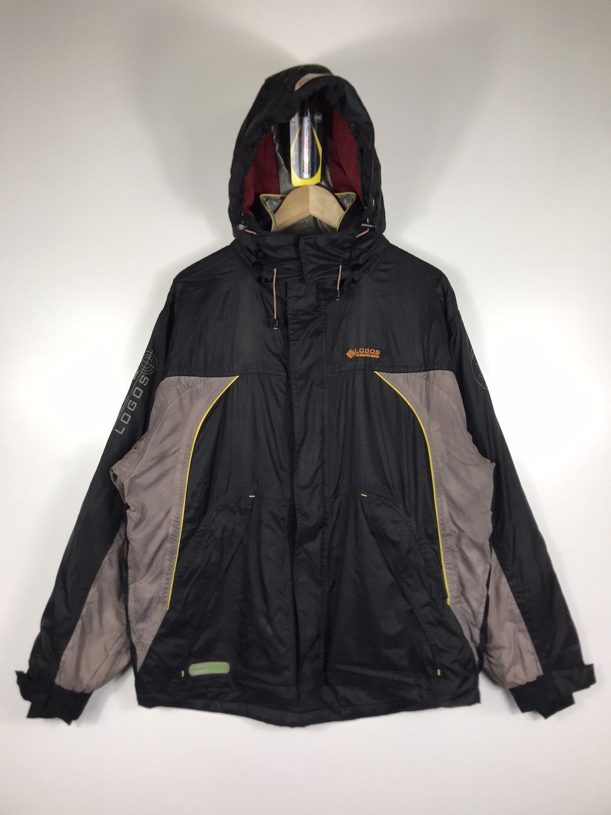 Snowday ⚡️Vintage Logos Snow Clothing Hooded Zipper Jacket Size US XL / EU 56 / 4 - 2 Thumbnail