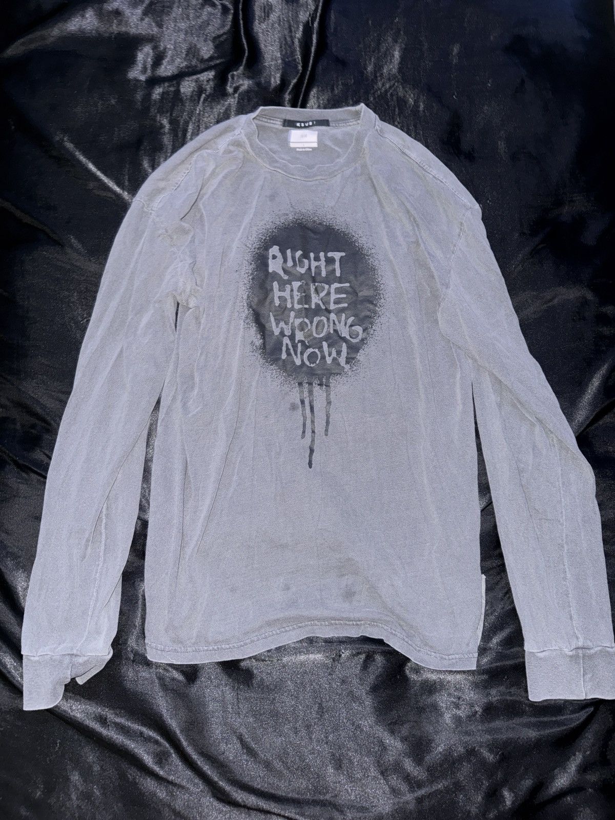 Ksubi Ksubi Right Here Wrong Now Longsleeve Size US S / EU 44-46 / 1 - 1 Thumbnail