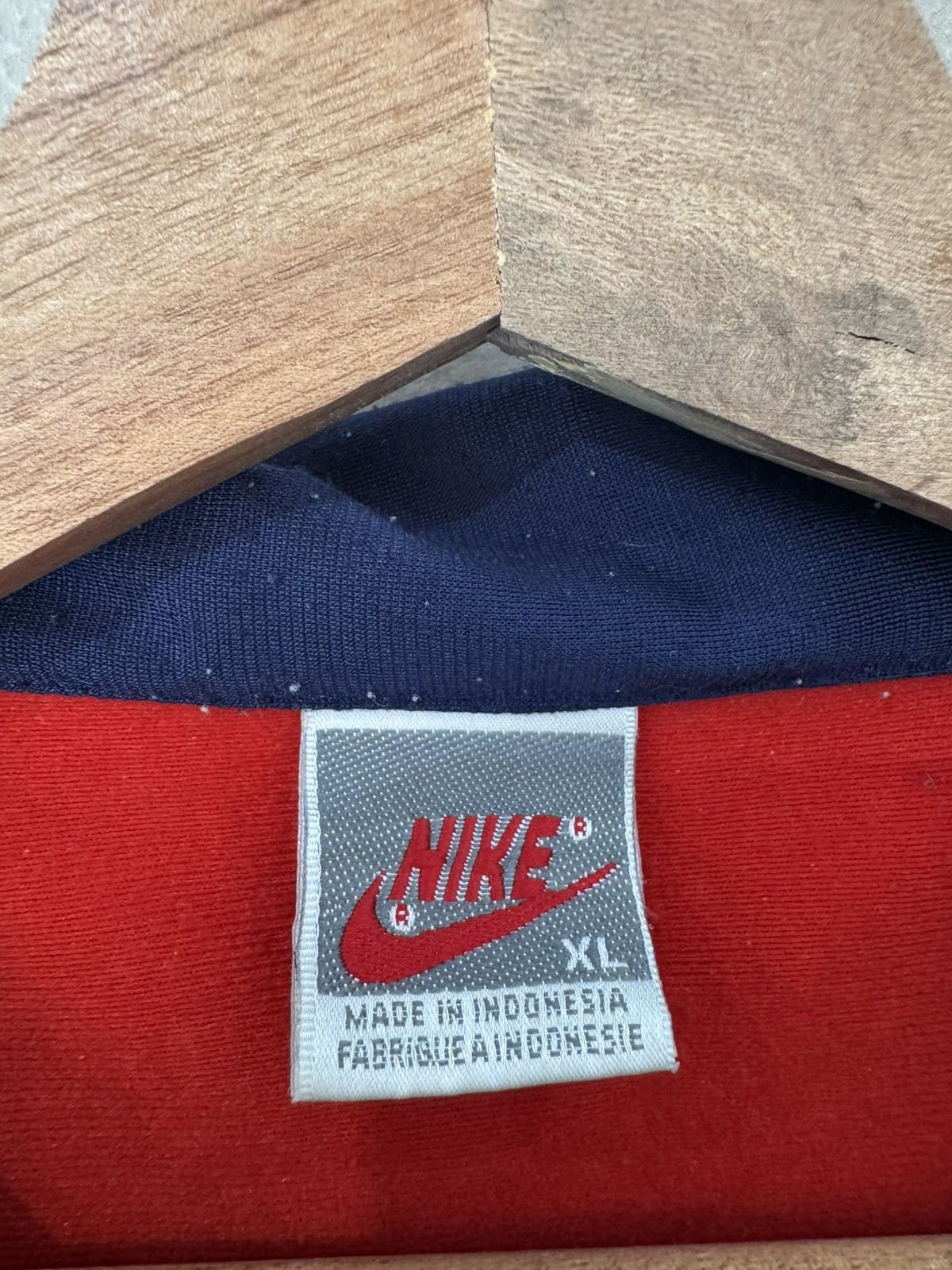 Nike Vintage 90s Nike track jacket usa swag drip y2k boxy retro Size US S / EU 44-46 / 1 - 3 Thumbnail