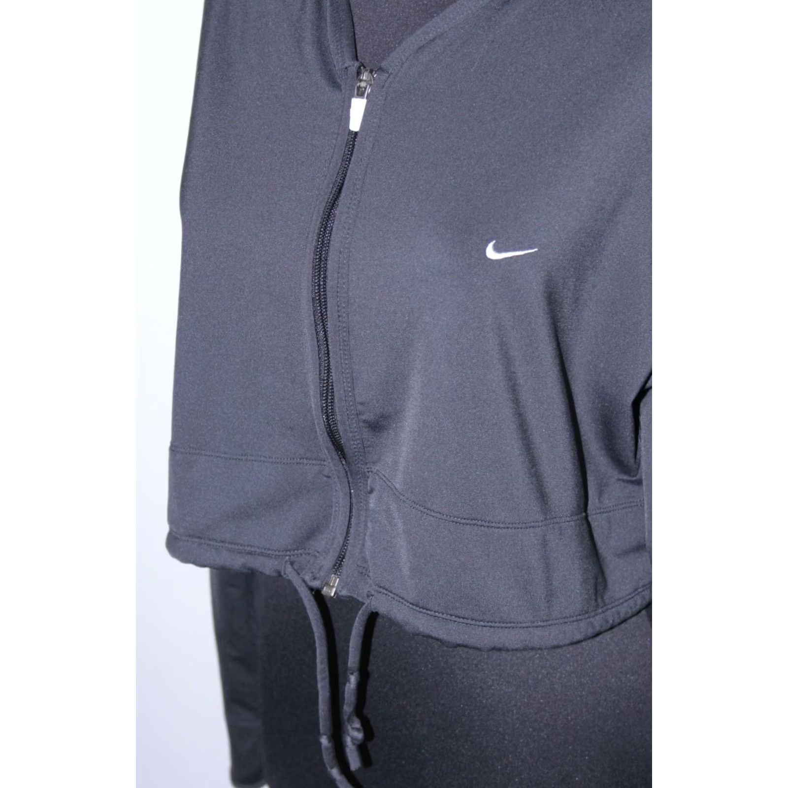 Nike Vintage Nike Womens Black Training Bolero Jacket XL Size Black Nike Training Bolero Jacket Womens XL Midsize Activewear Mens? Size XL / US 12-14 / IT 48-50 - 2 Thumbnail