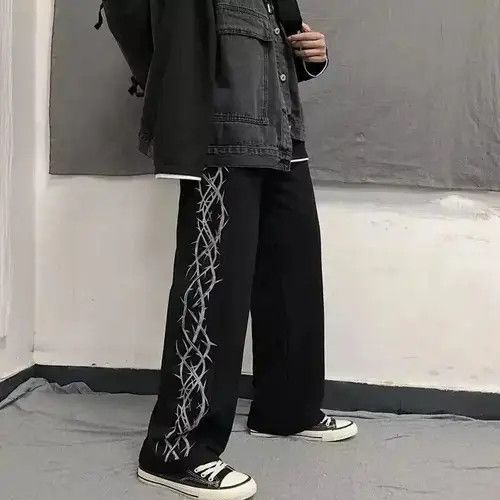 Complex Geometries Rising Thorn Black Bundle Pants Japanese Brand Size US 30 / EU 46 - 1 Thumbnail