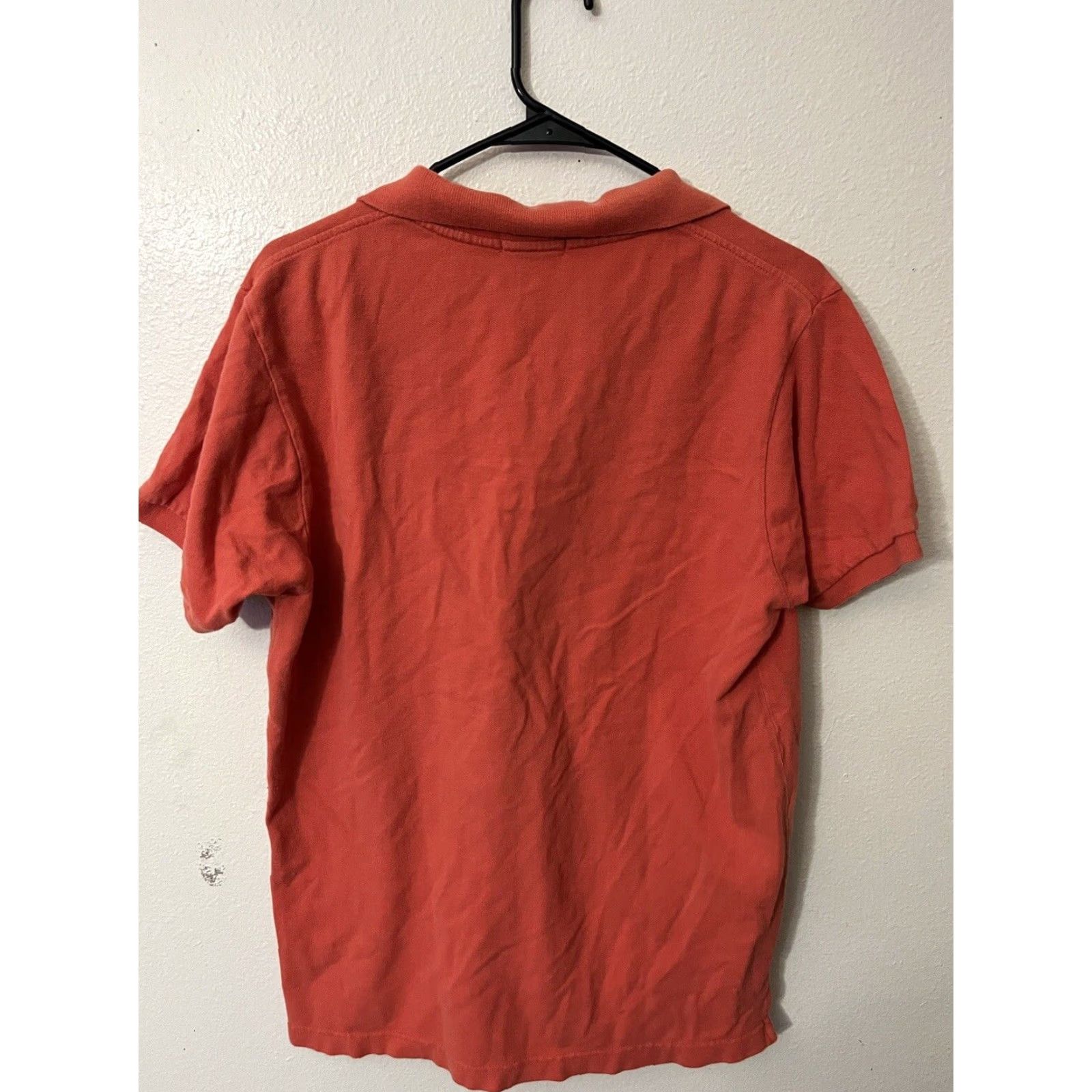 Theory String Theory Polo Shirt Mens Size L Short Sleeve Orange Solid Polo Shirt Size US L / EU 52-54 / 3 - 3 Thumbnail