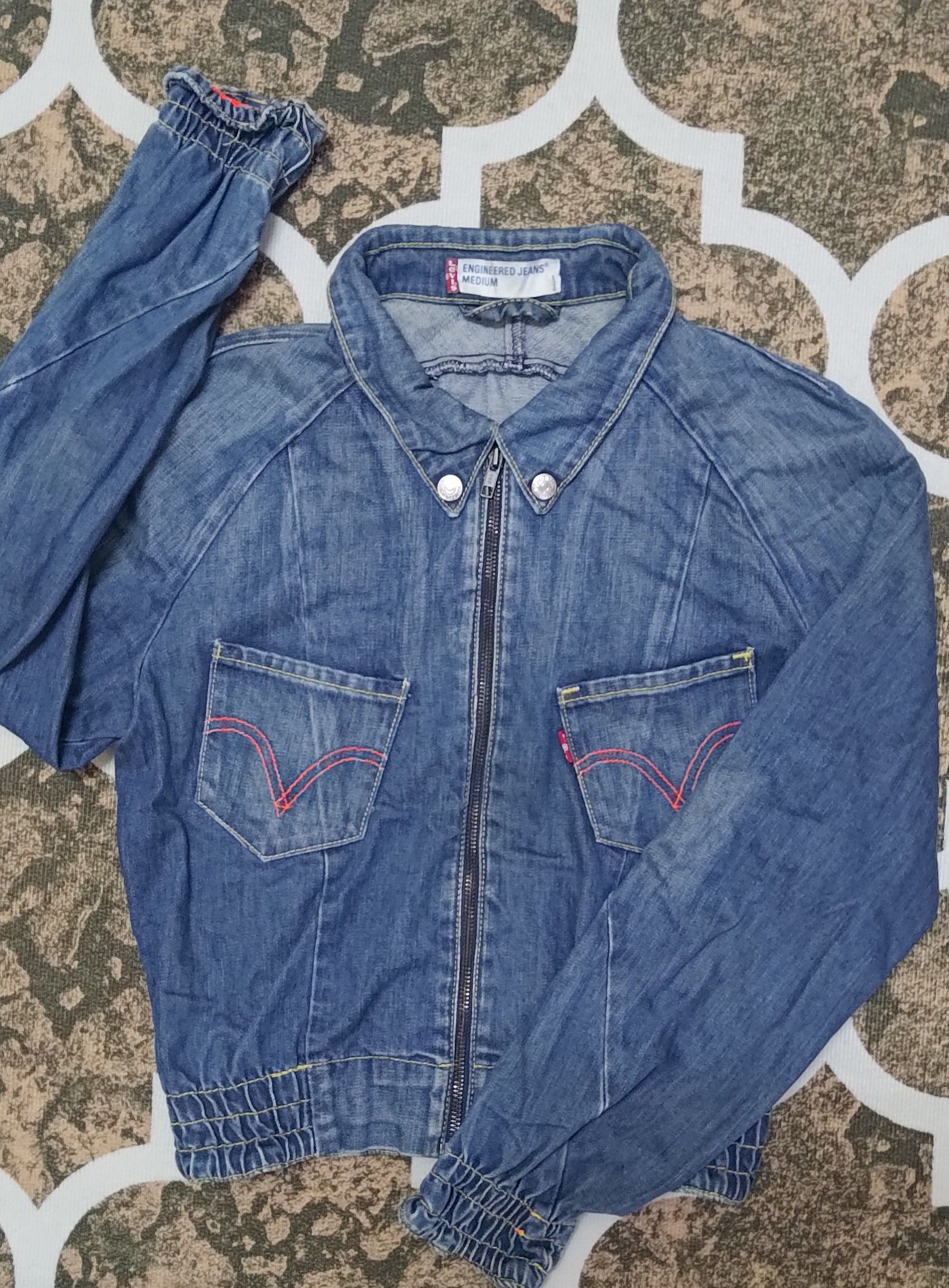 Levi's Levi's Enginered Jeans 70300 Draped Denim Jacket Size M / US 6-8 / IT 42-44 - 3 Thumbnail