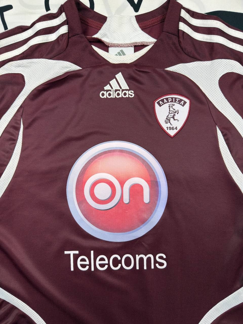 Adidas Adidas Larissa jersey adults away original football shirt Size US M / EU 48-50 / 2 - 4 Thumbnail