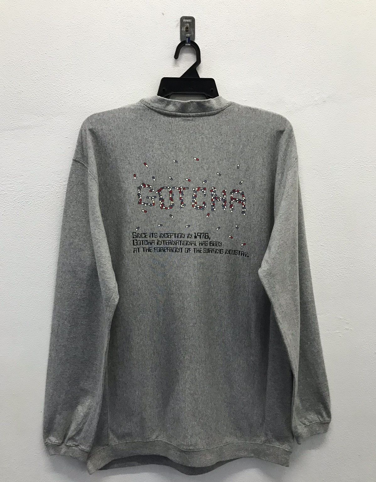 Gotcha × Vintage Vintage Gotcha Since Its Inception In 1978 Sweatshirt Size US L / EU 52-54 / 3 - 1 Thumbnail