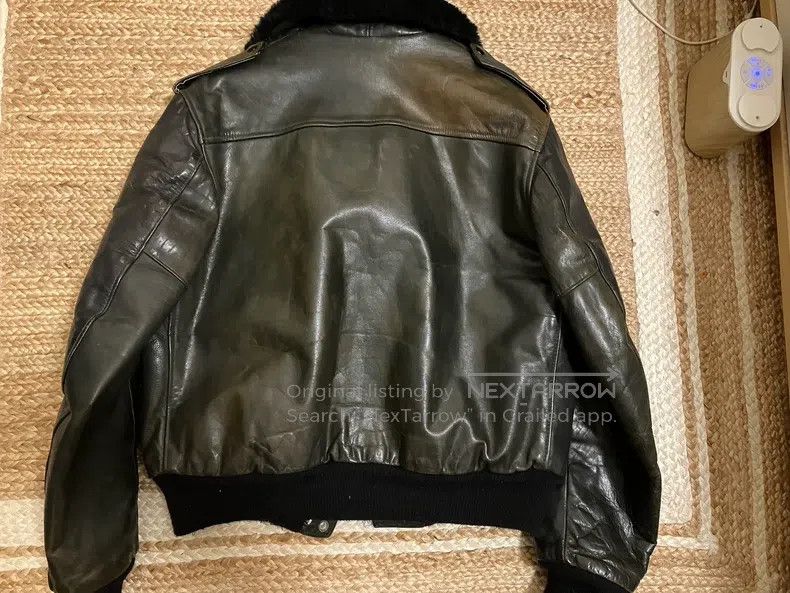 Schott Schott 674 Black Air Force Jacket Size US M / EU 48-50 / 2 - 6 Thumbnail