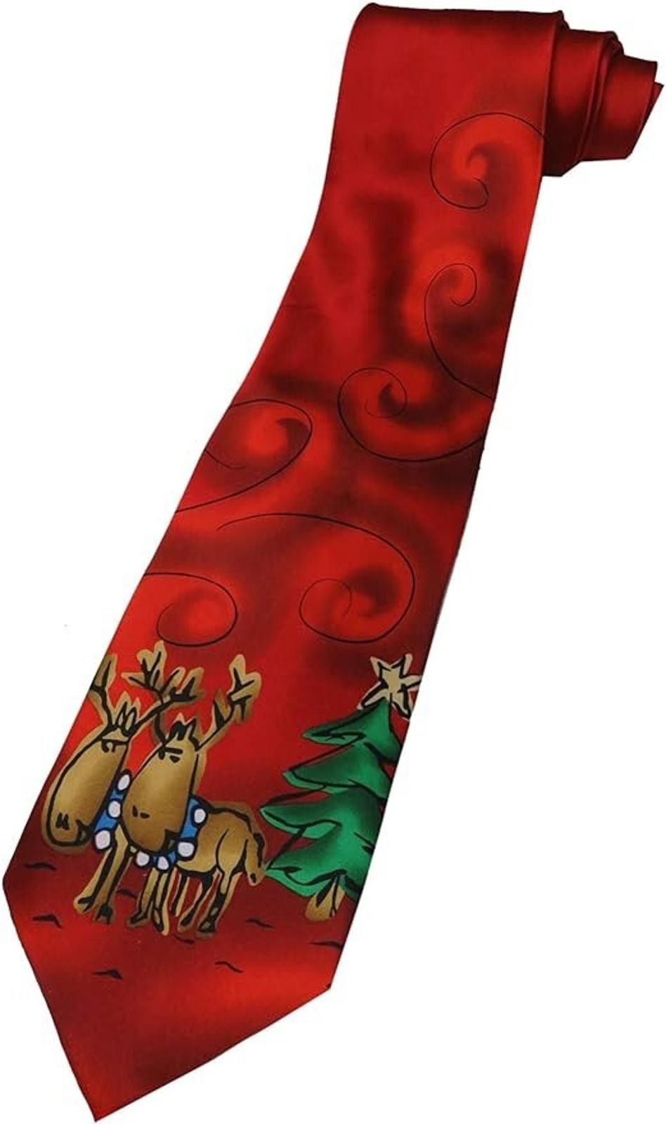 Designer Jerry Garcia Neck Tie Collection 43 Dracula Clause Christmas Size ONE SIZE - 1 Preview