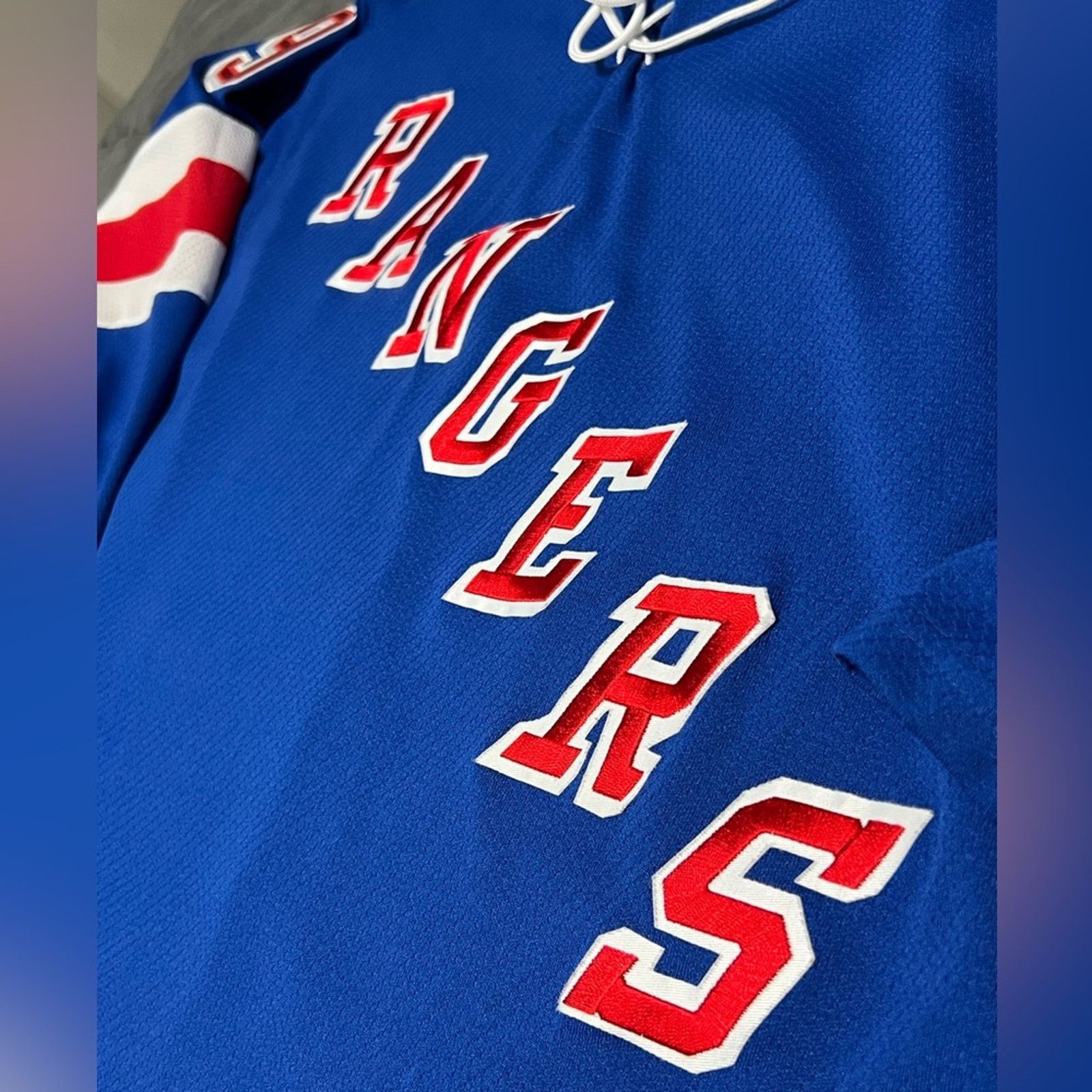 Ccm New York Rangers Scott Gomez Authentic CCM Hockey Jersey Size US L / EU 52-54 / 3 - 4 Thumbnail