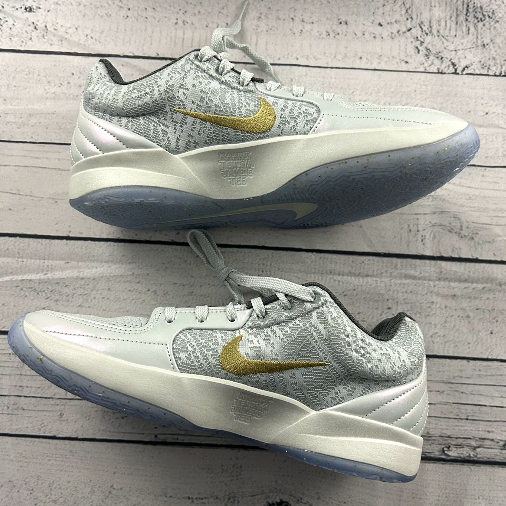 Nike Nike Ja 2 Sneaker Mens US Size 8 FV6070-002 White 90s Football Theme - Nike Ja 2 Sneaker Mens 8 White FV6070-002 Size US M / EU 48-50 / 2 - 3 Thumbnail