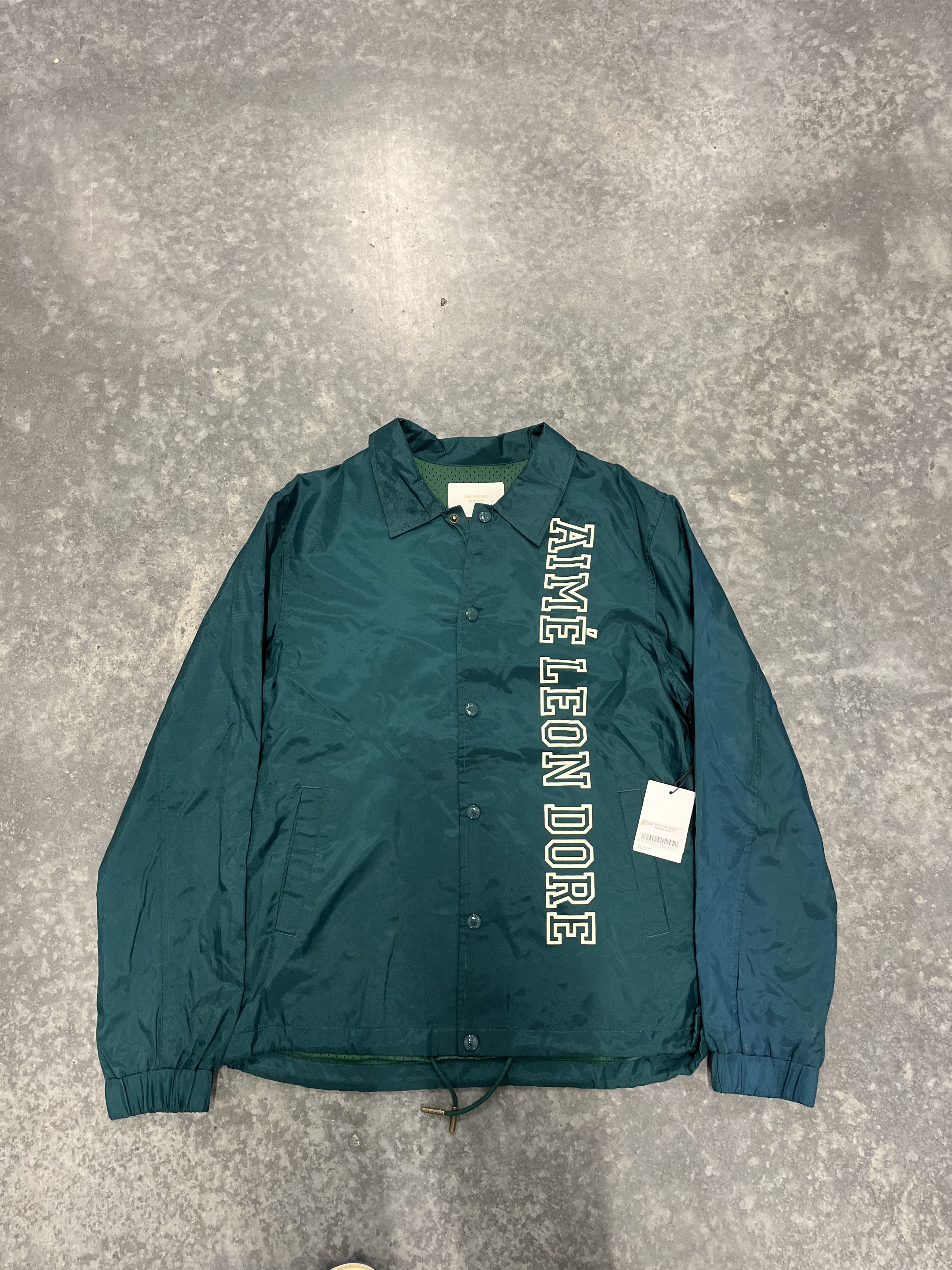Aime Leon Dore Aime Leon Dore Satin Green jacket S Size US S / EU 44-46 / 1 - 1 Thumbnail