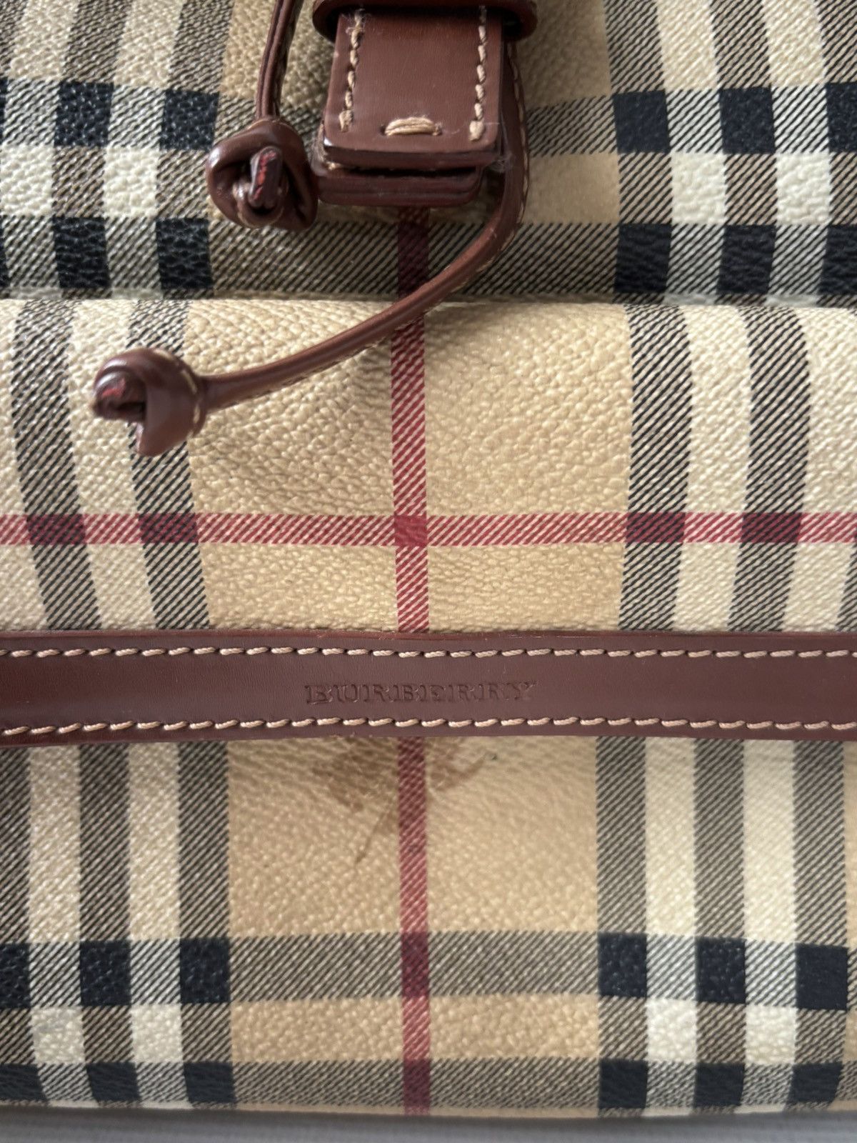 Burberry Vintage Burberry Novacheck BackPack Size ONE SIZE - 8 Thumbnail
