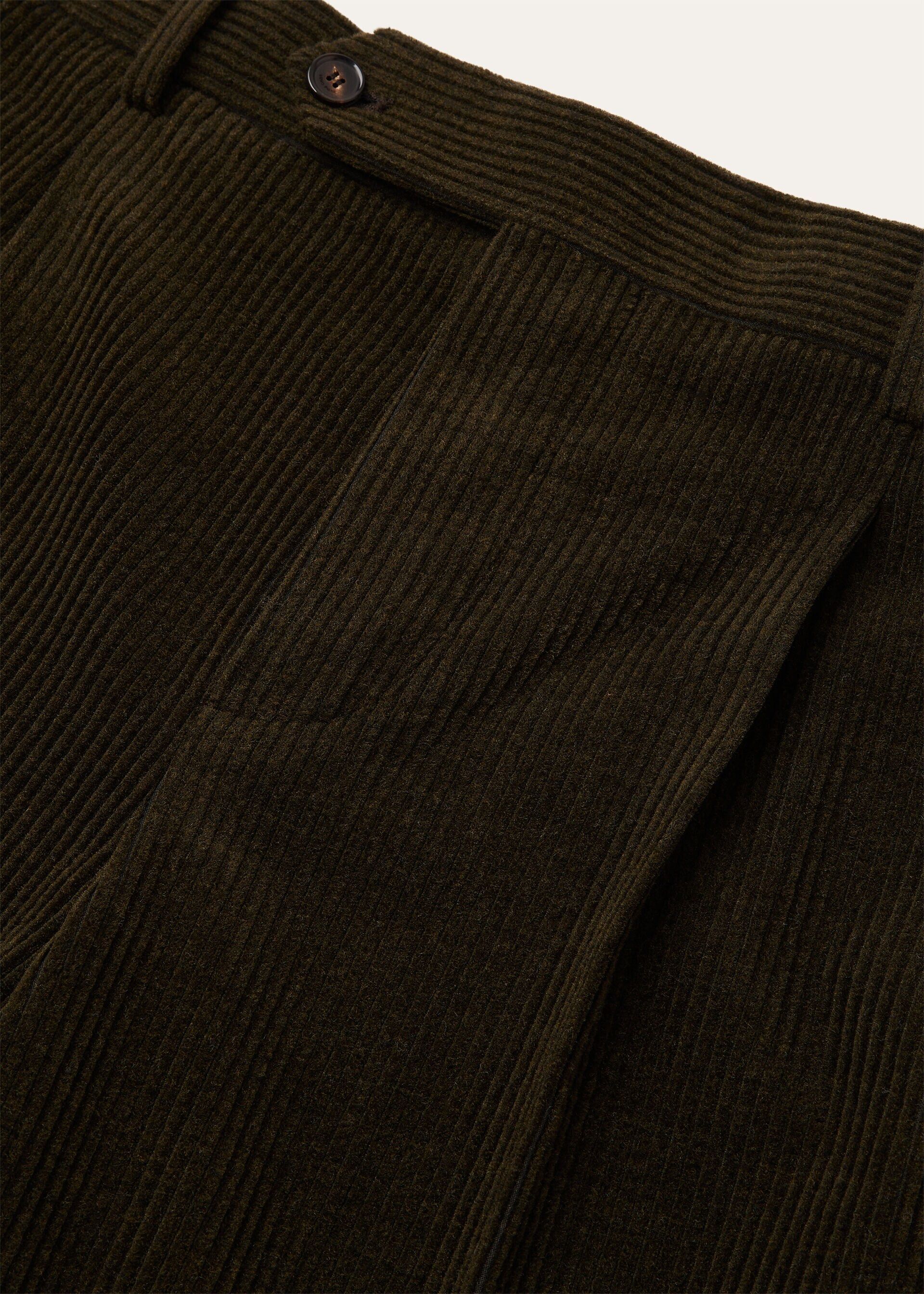Loro Piana os11x0226 FAQ7247 Morrison Pant in Green Leaf Paths Size US 32 / EU 48 - 7 Thumbnail