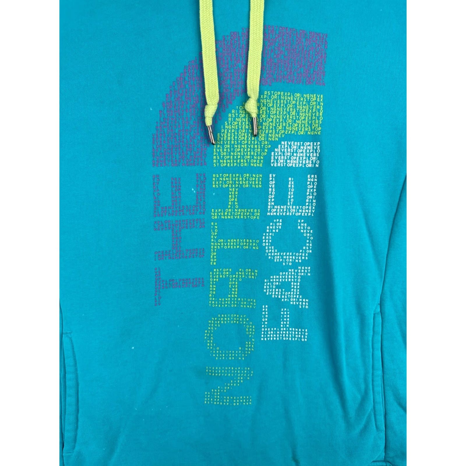 The North Face The North Face Hoodie Womens XL Blue Pullover Cotton Blend Size XL / US 12-14 / IT 48-50 - 6 Thumbnail