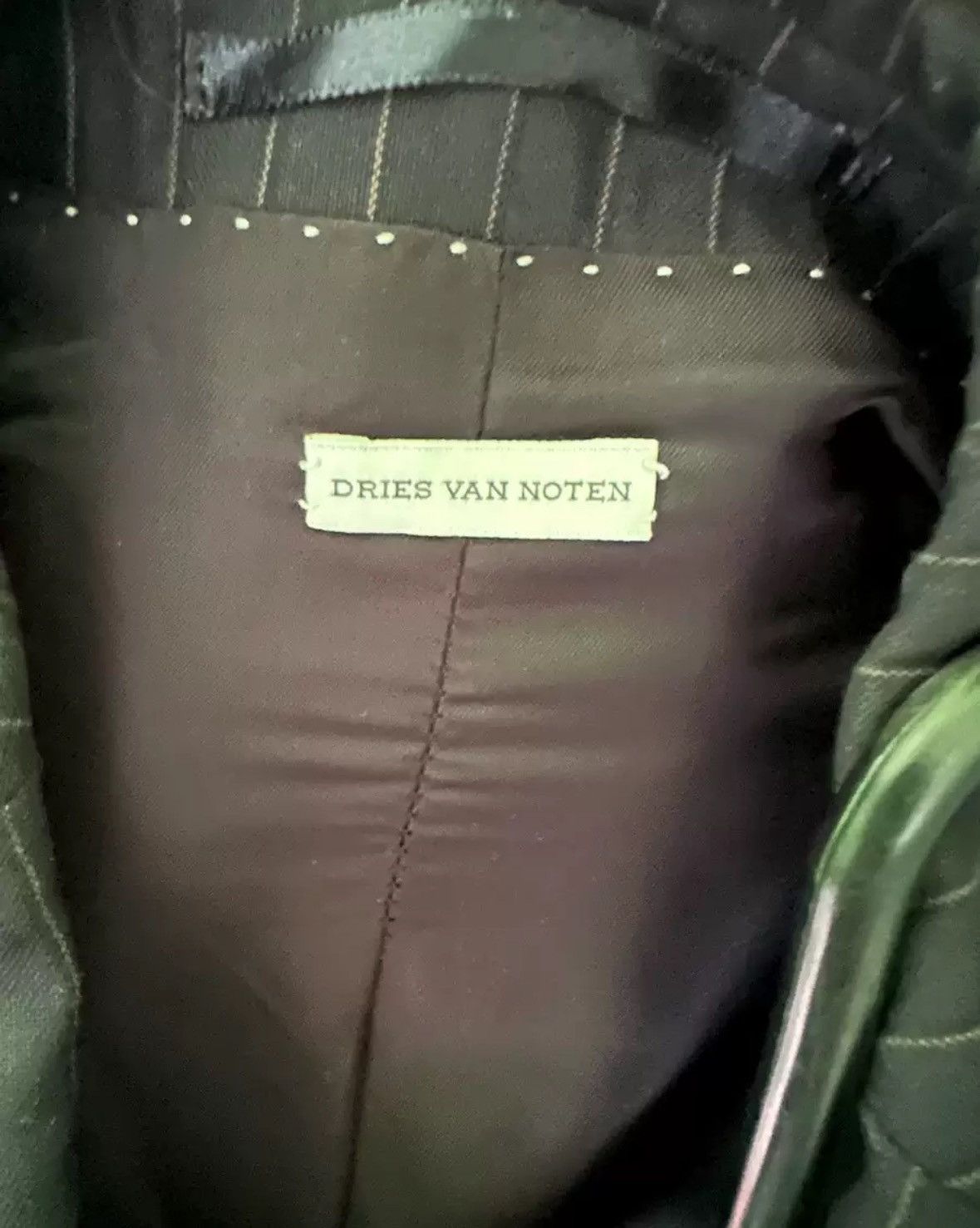 Dries van noten suit 2412-Nextarrow