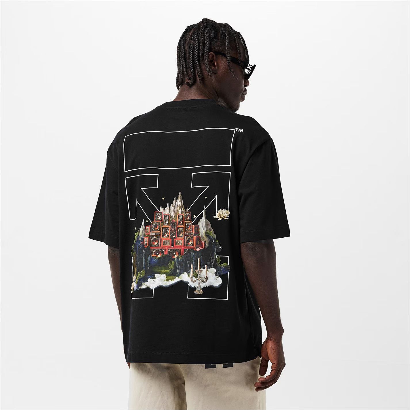 Off-White o1g2r1mq0226 T-Shirt In Black Size US L / EU 52-54 / 3 - 4 Thumbnail