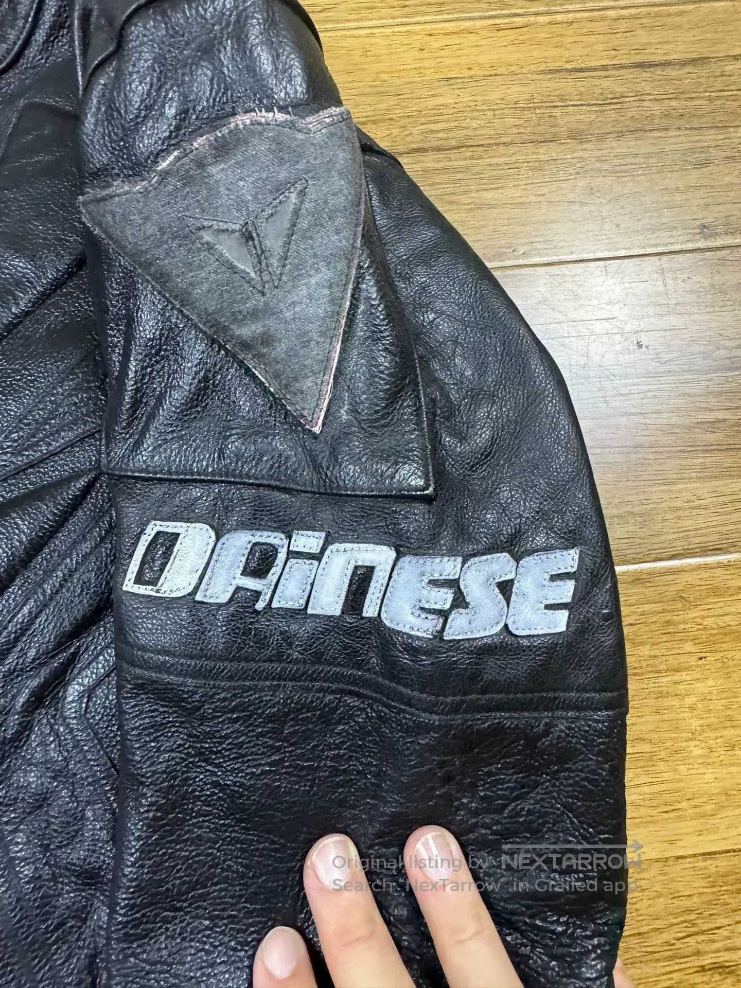 Other Dennis Motorcycle Leather Jacket for Men. Size US M / EU 48-50 / 2 - 6 Thumbnail